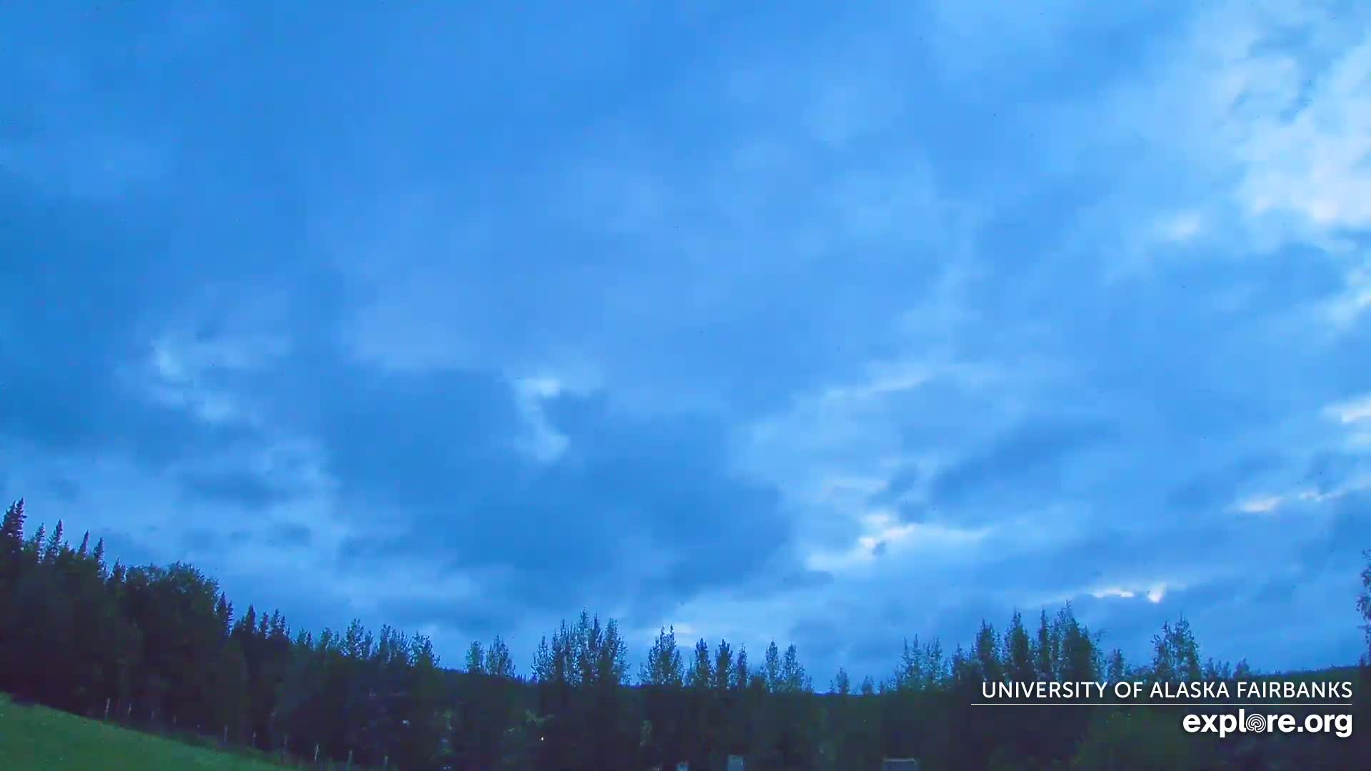 University of Alaska, Fairbanks North Star Northern Lights / Aurora Borealis / Stars View Live Cam - Faibanks, Fairbanks North Star, Alaska, USA