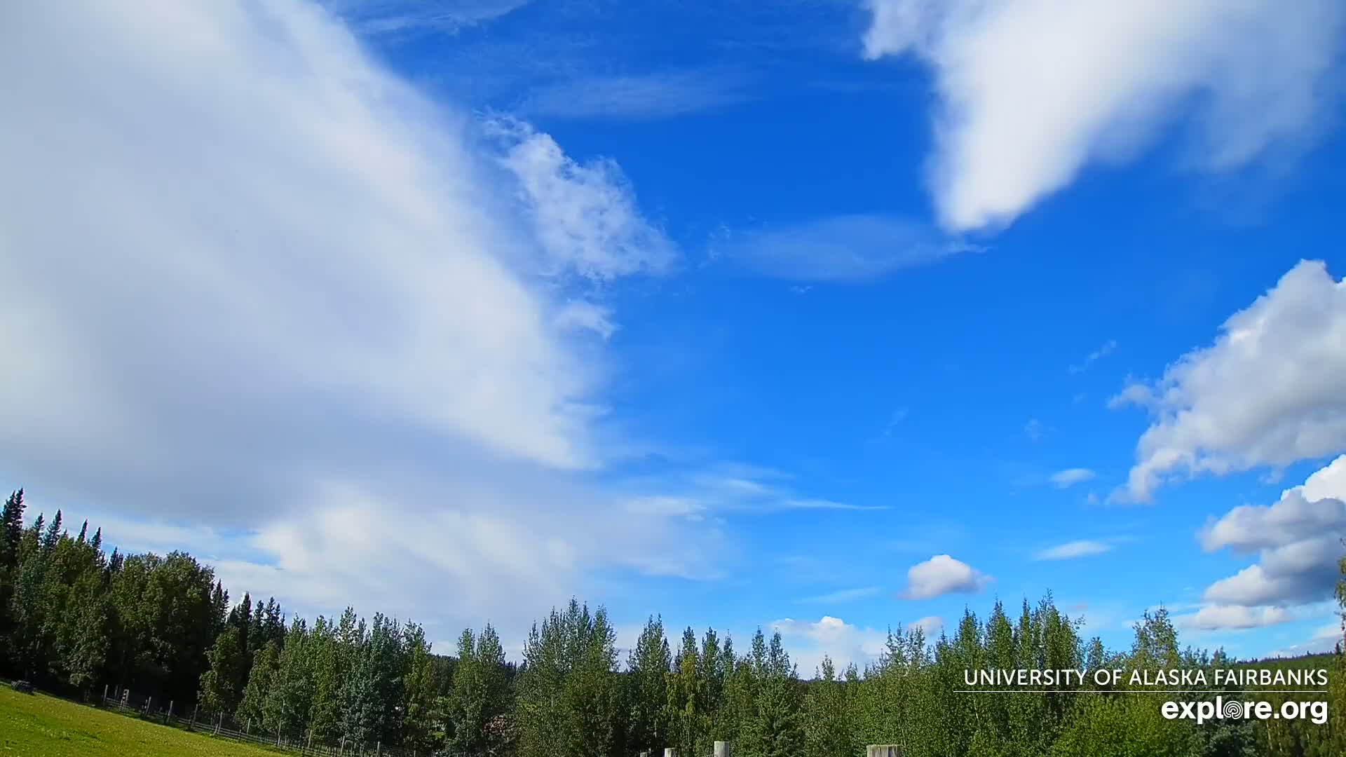 University of Alaska, Fairbanks North Star Northern Lights / Aurora Borealis / Stars View Live Cam - Faibanks, Fairbanks North Star, Alaska, USA