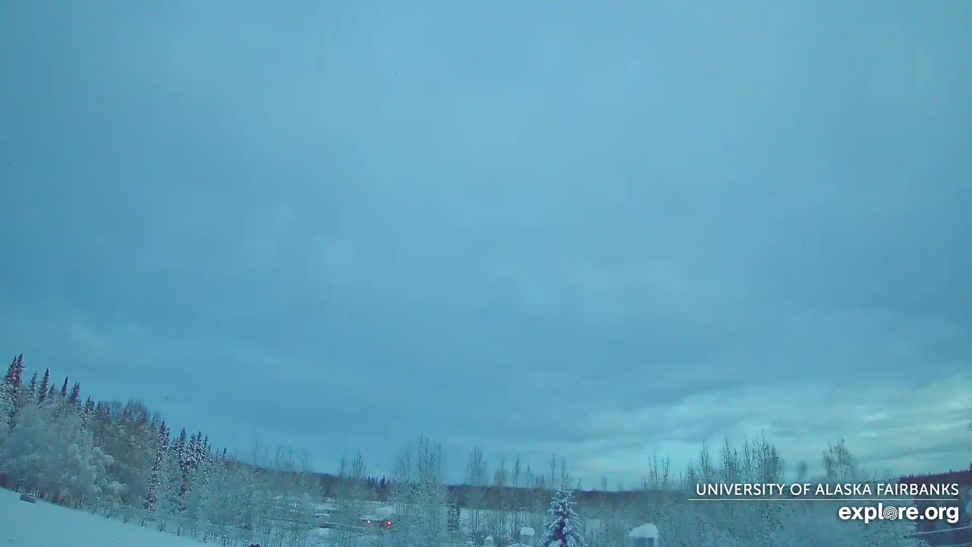 University of Alaska, Fairbanks North Star Northern Lights / Aurora Borealis / Stars View Live Cam - Faibanks, Fairbanks North Star, Alaska, USA