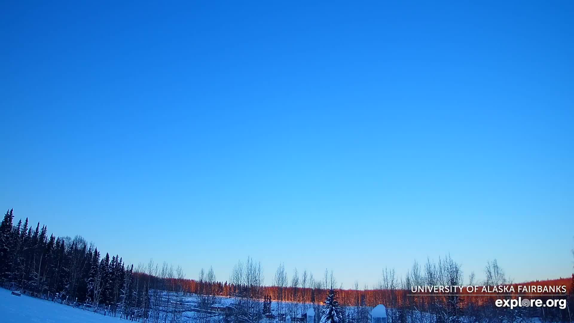 University of Alaska, Fairbanks North Star Northern Lights / Aurora Borealis / Stars View Live Cam - Faibanks, Fairbanks North Star, Alaska, USA