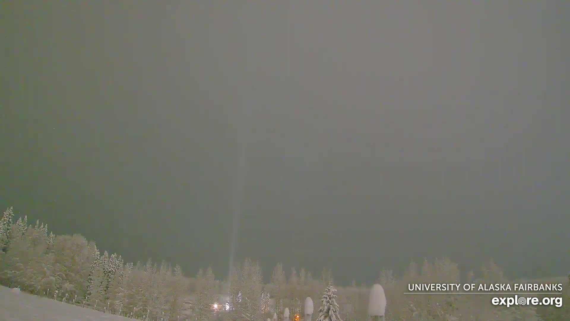 University of Alaska, Fairbanks North Star Northern Lights / Aurora Borealis / Stars View Live Cam - Faibanks, Fairbanks North Star, Alaska, USA