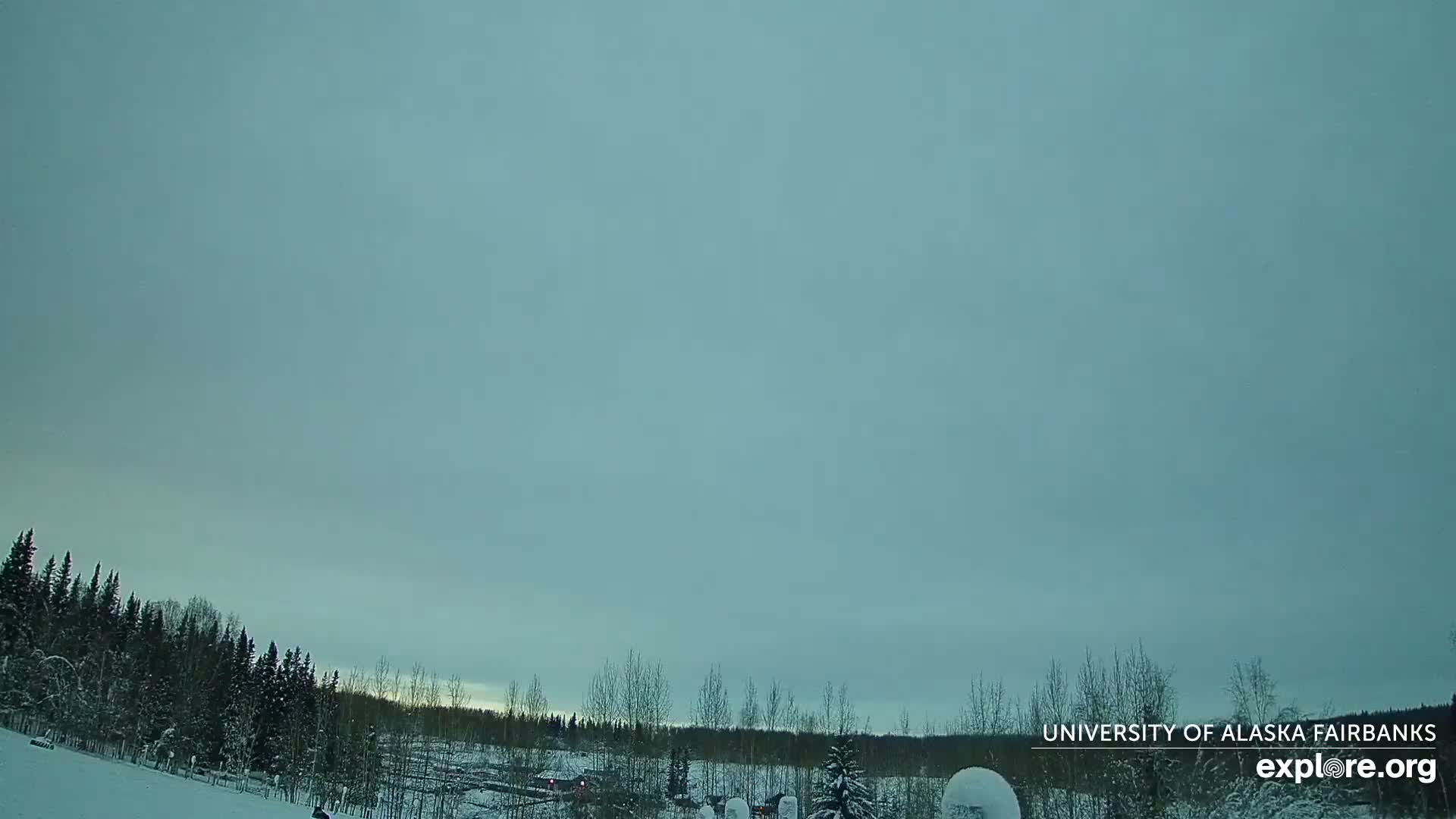 University of Alaska, Fairbanks North Star Northern Lights / Aurora Borealis / Stars View Live Cam - Faibanks, Fairbanks North Star, Alaska, USA