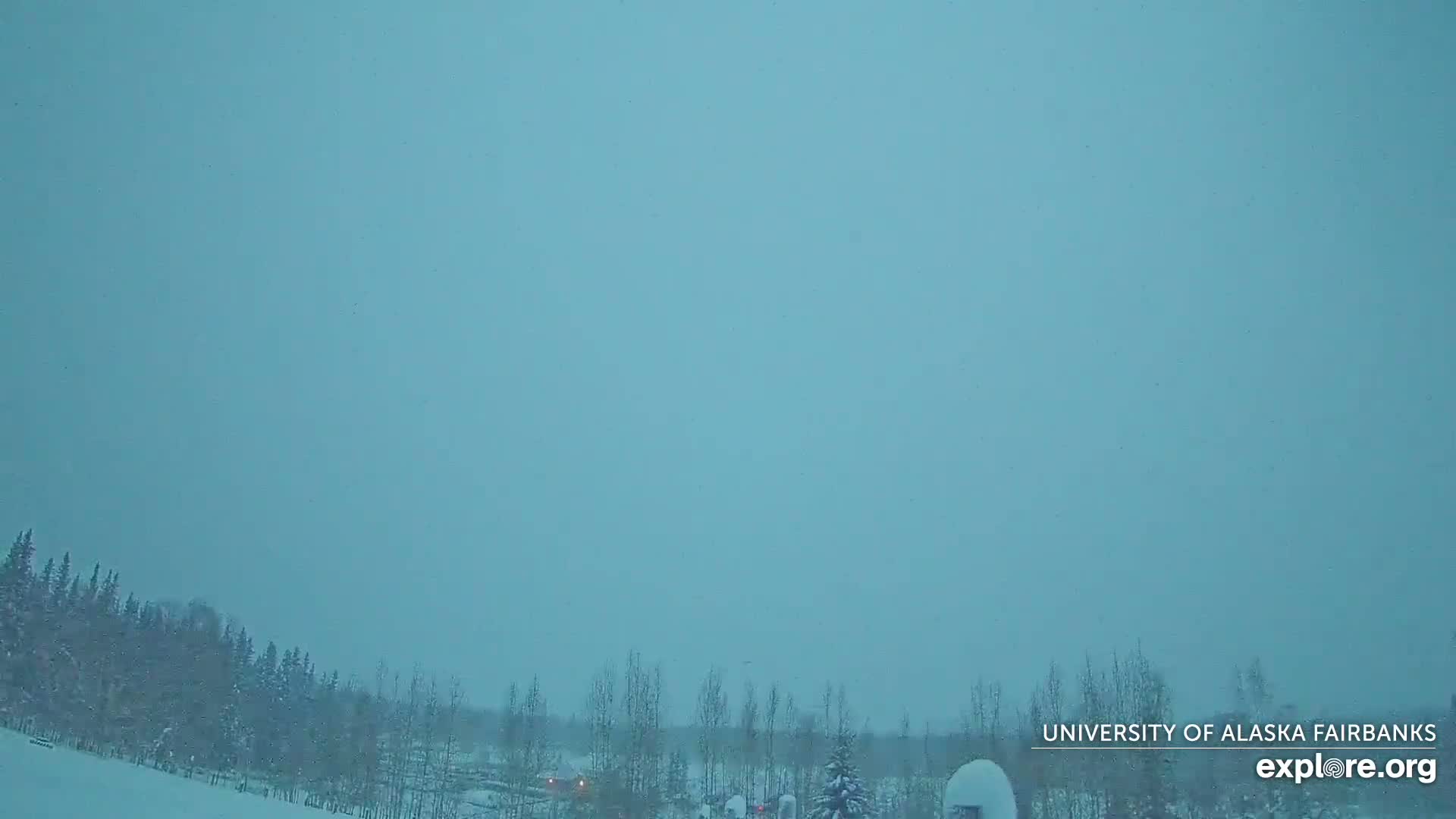University of Alaska, Fairbanks North Star Northern Lights / Aurora Borealis / Stars View Live Cam - Faibanks, Fairbanks North Star, Alaska, USA