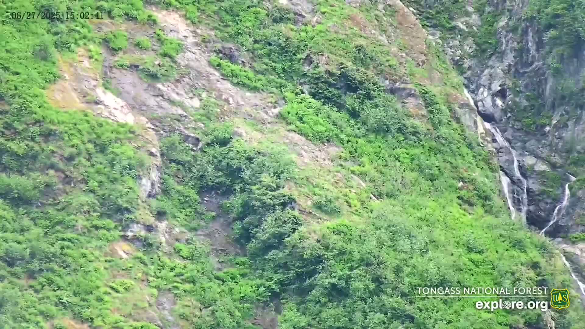 Mendenhall Glacier , Lake & Mountain Live Cam - Mendenhall Valley, Juneau, Alaska, USA