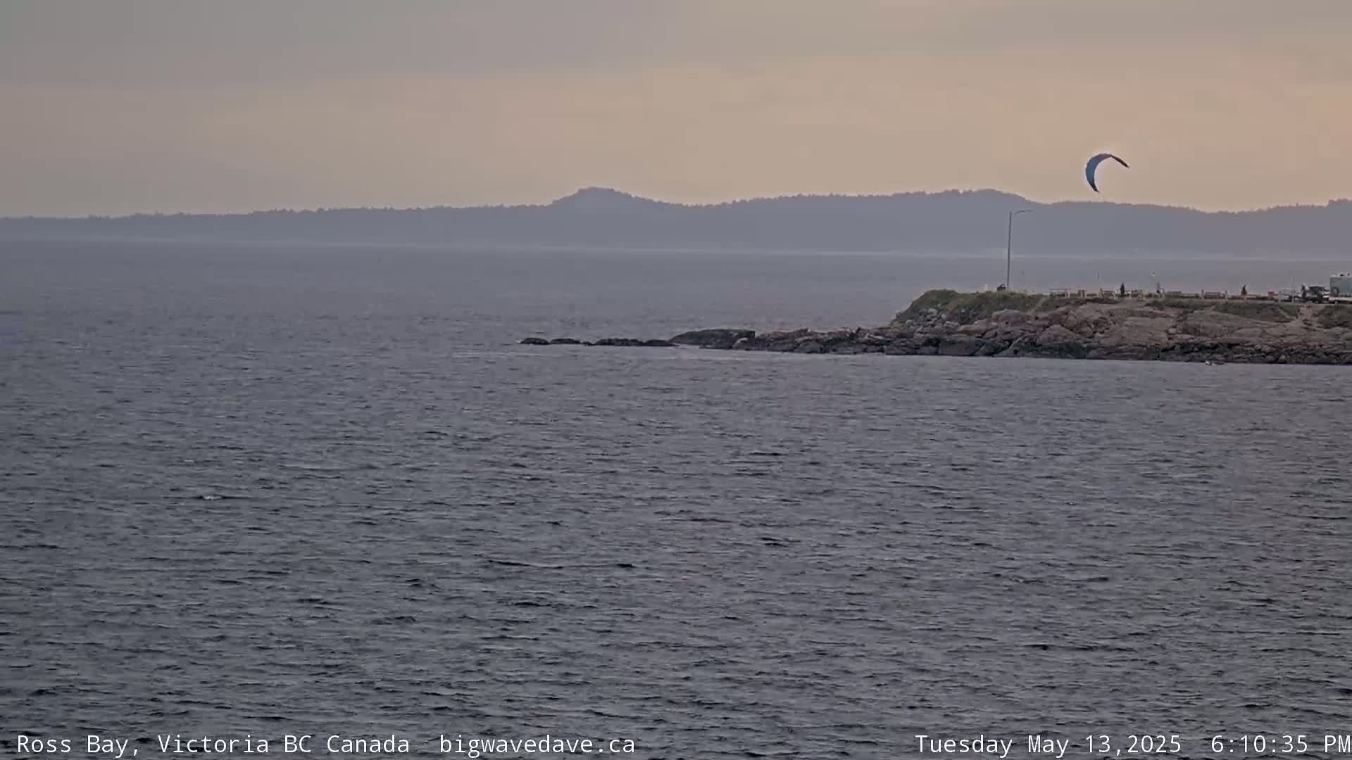 Fairfield District & Ross Bay Pasific & Trail Island Live Cam - Fairfield,  Victoria, Capital Regional District, British Columbia, Canada