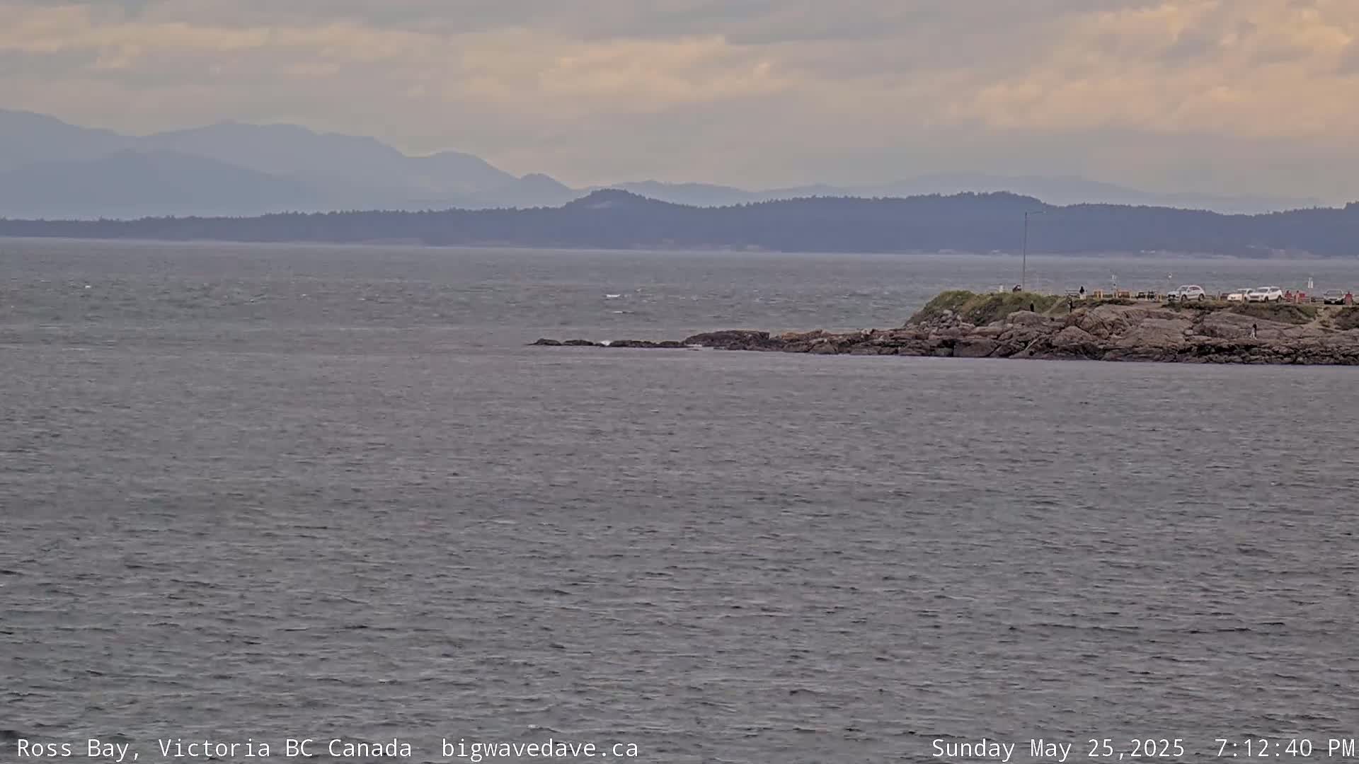 Fairfield District & Ross Bay Pasific & Trail Island Live Cam - Fairfield,  Victoria, Capital Regional District, British Columbia, Canada