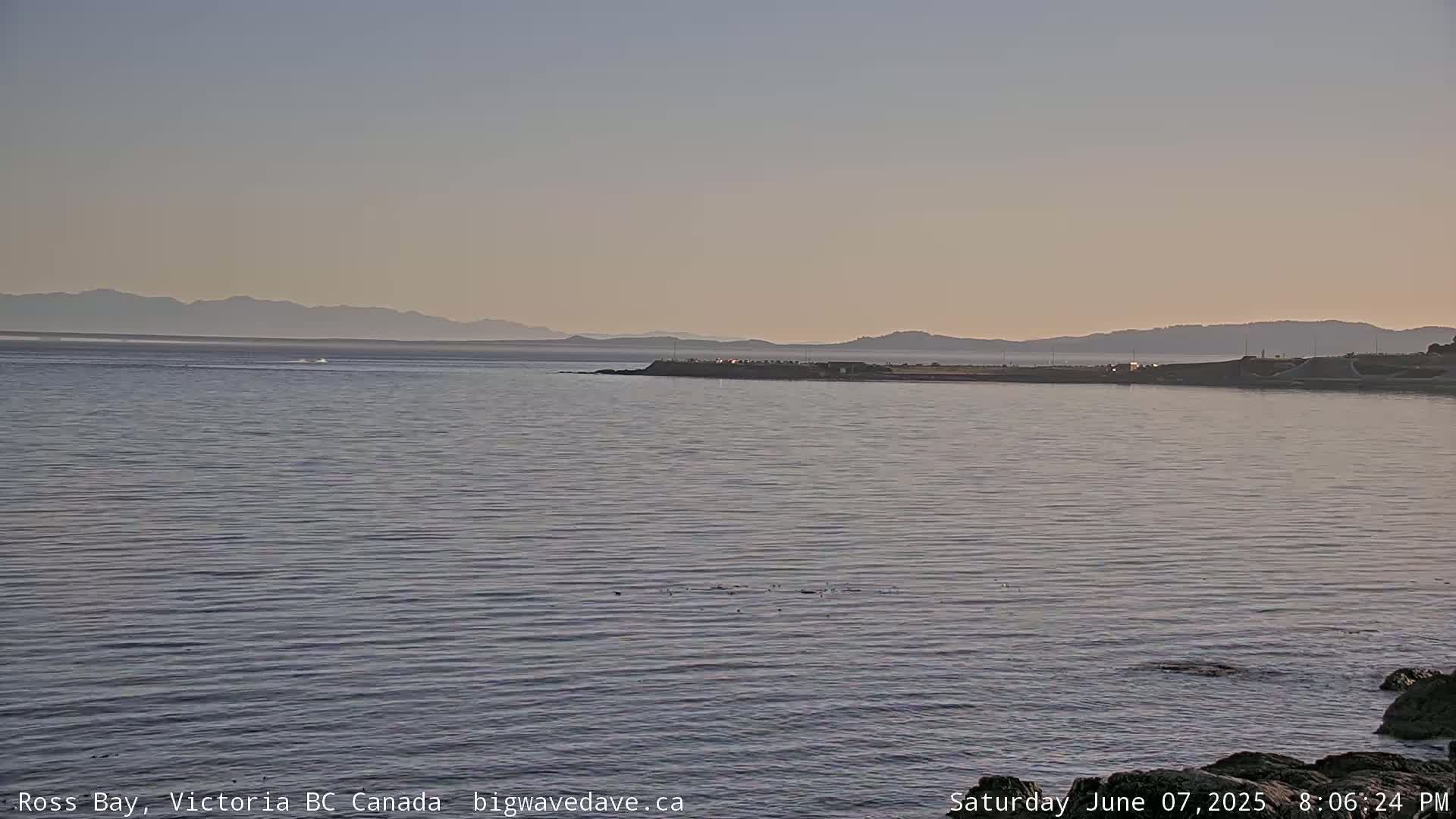Fairfield District & Ross Bay Pasific & Trail Island Live Cam - Fairfield,  Victoria, Capital Regional District, British Columbia, Canada