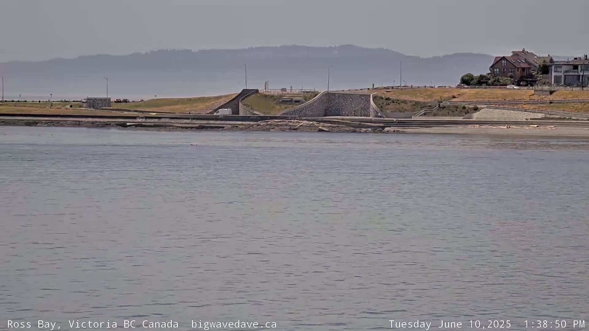 Fairfield District & Ross Bay Pasific & Trail Island Live Cam - Fairfield,  Victoria, Capital Regional District, British Columbia, Canada