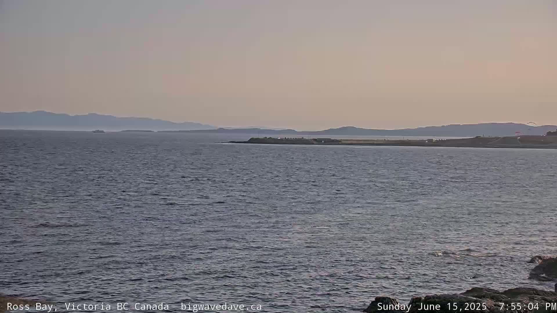 Fairfield District & Ross Bay Pasific & Trail Island Live Cam - Fairfield,  Victoria, Capital Regional District, British Columbia, Canada