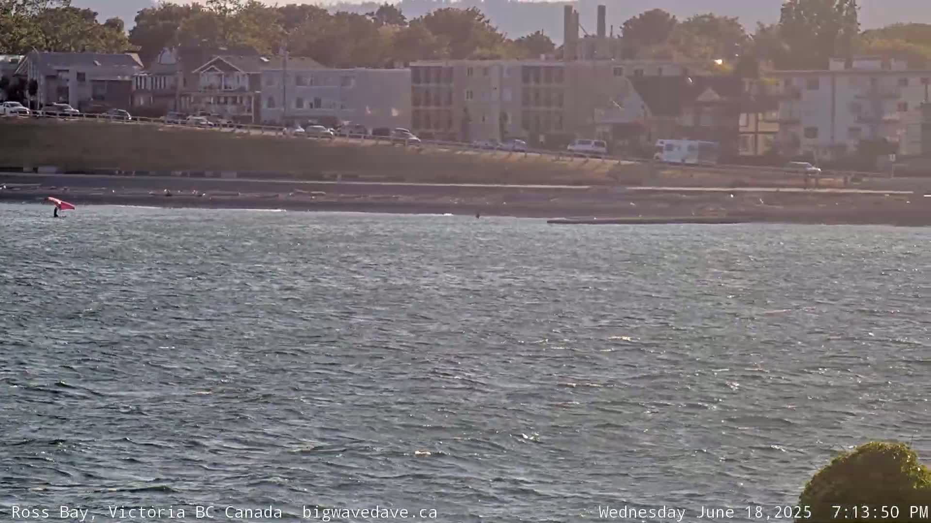 Fairfield District & Ross Bay Pasific & Trail Island Live Cam - Fairfield,  Victoria, Capital Regional District, British Columbia, Canada