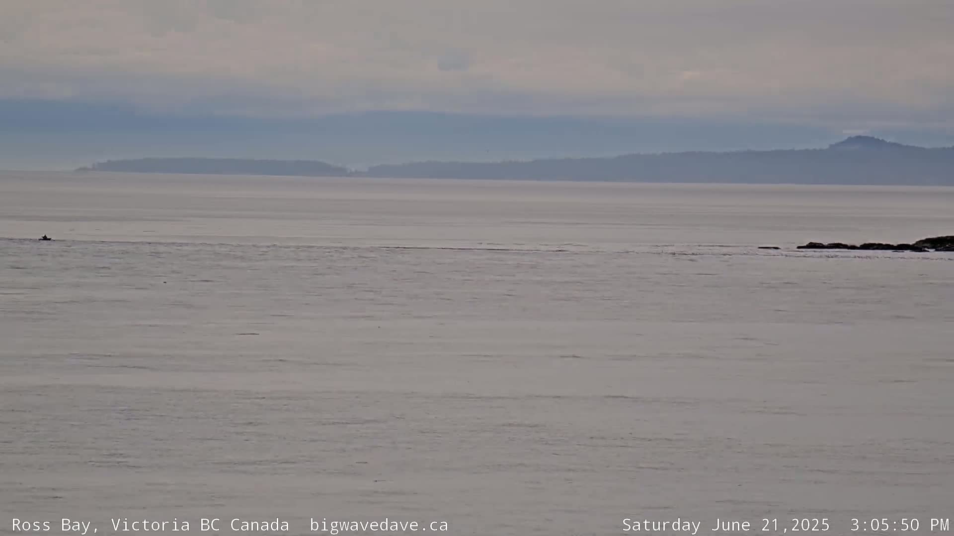 Fairfield District & Ross Bay Pasific & Trail Island Live Cam - Fairfield,  Victoria, Capital Regional District, British Columbia, Canada