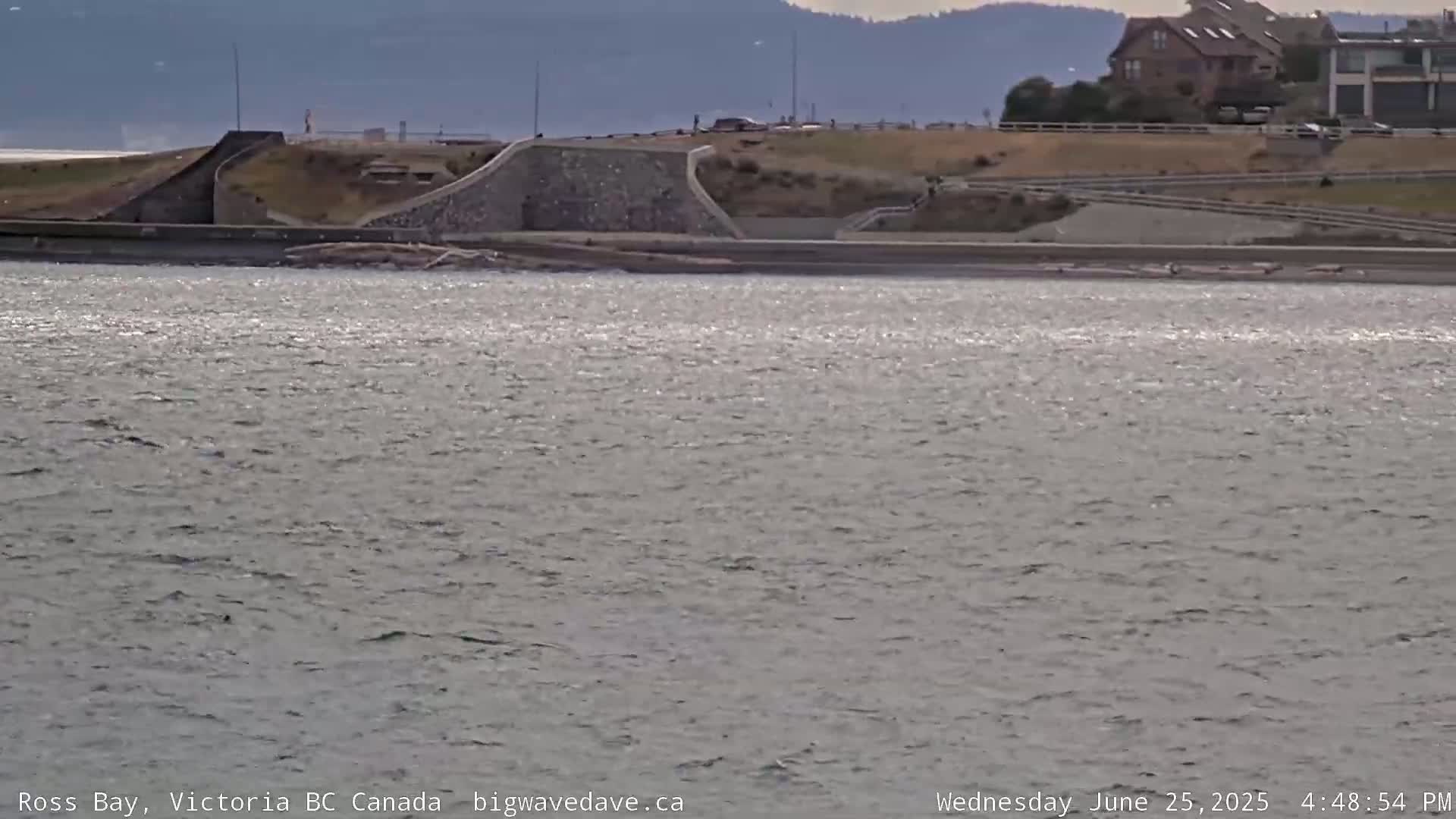 Fairfield District & Ross Bay Pasific & Trail Island Live Cam - Fairfield,  Victoria, Capital Regional District, British Columbia, Canada