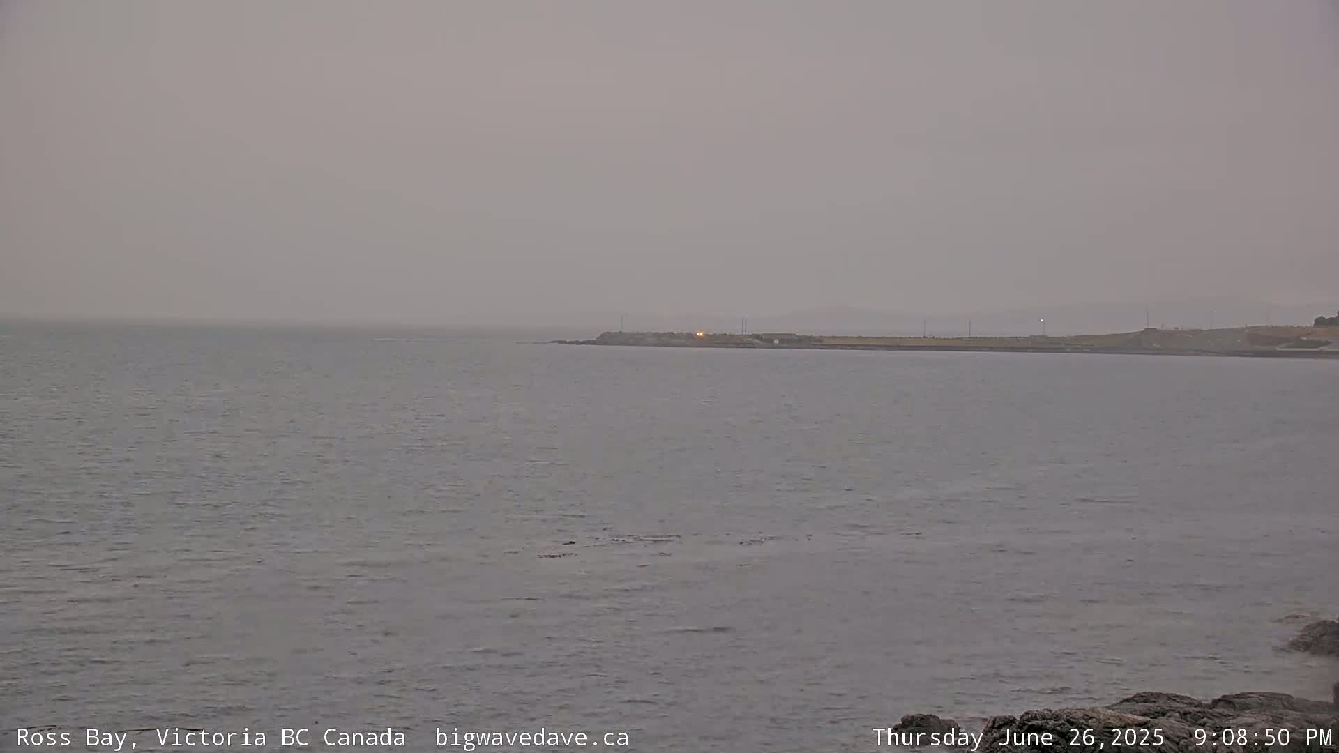 Fairfield District & Ross Bay Pasific & Trail Island Live Cam - Fairfield,  Victoria, Capital Regional District, British Columbia, Canada