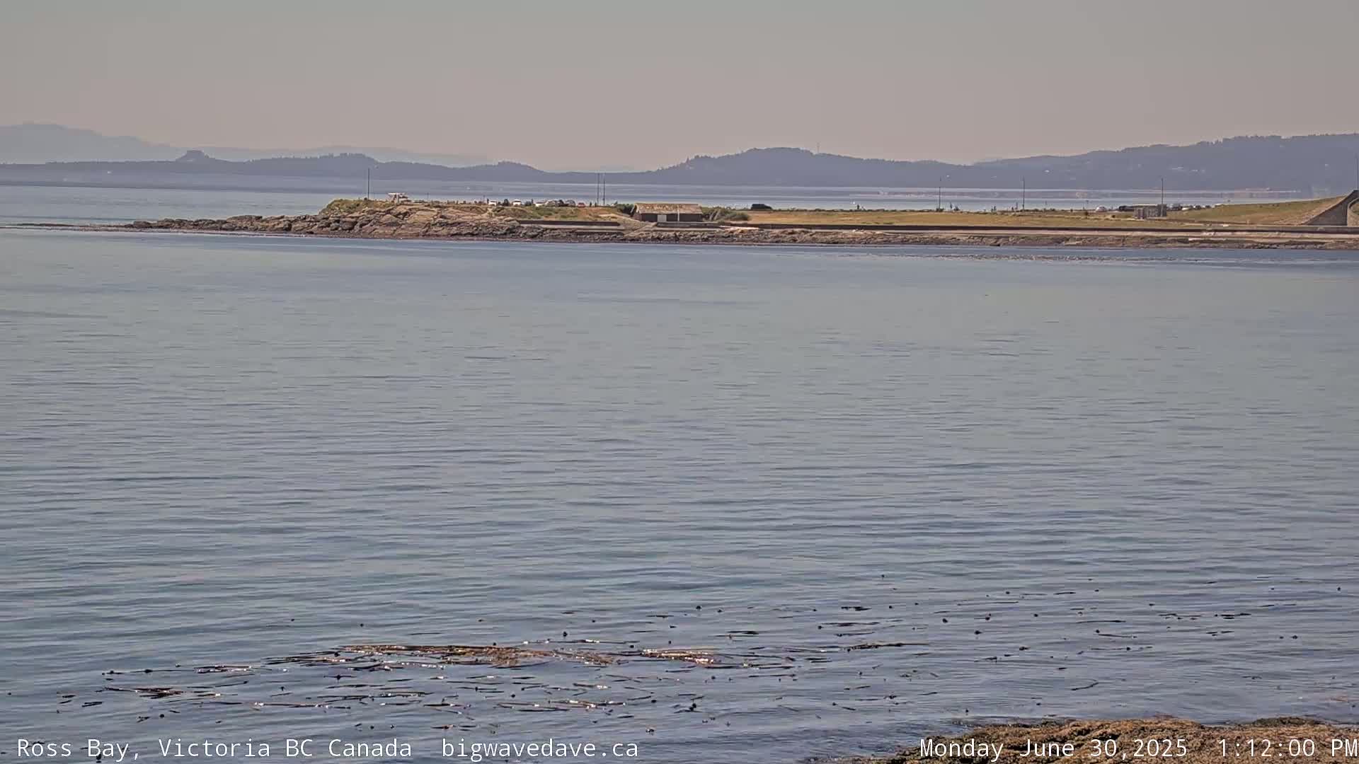 Fairfield District & Ross Bay Pasific & Trail Island Live Cam - Fairfield,  Victoria, Capital Regional District, British Columbia, Canada