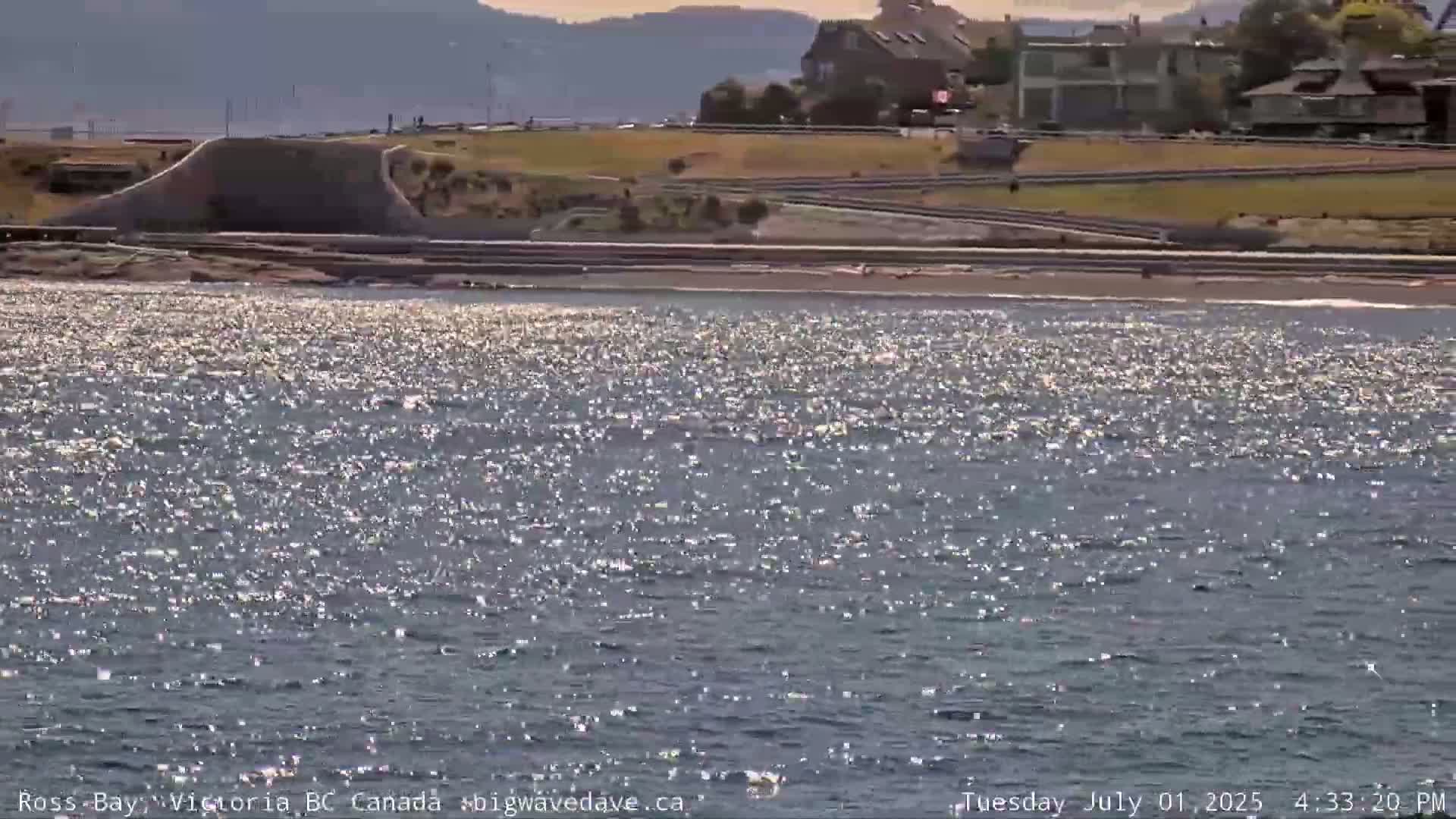 Fairfield District & Ross Bay Pasific & Trail Island Live Cam - Fairfield,  Victoria, Capital Regional District, British Columbia, Canada