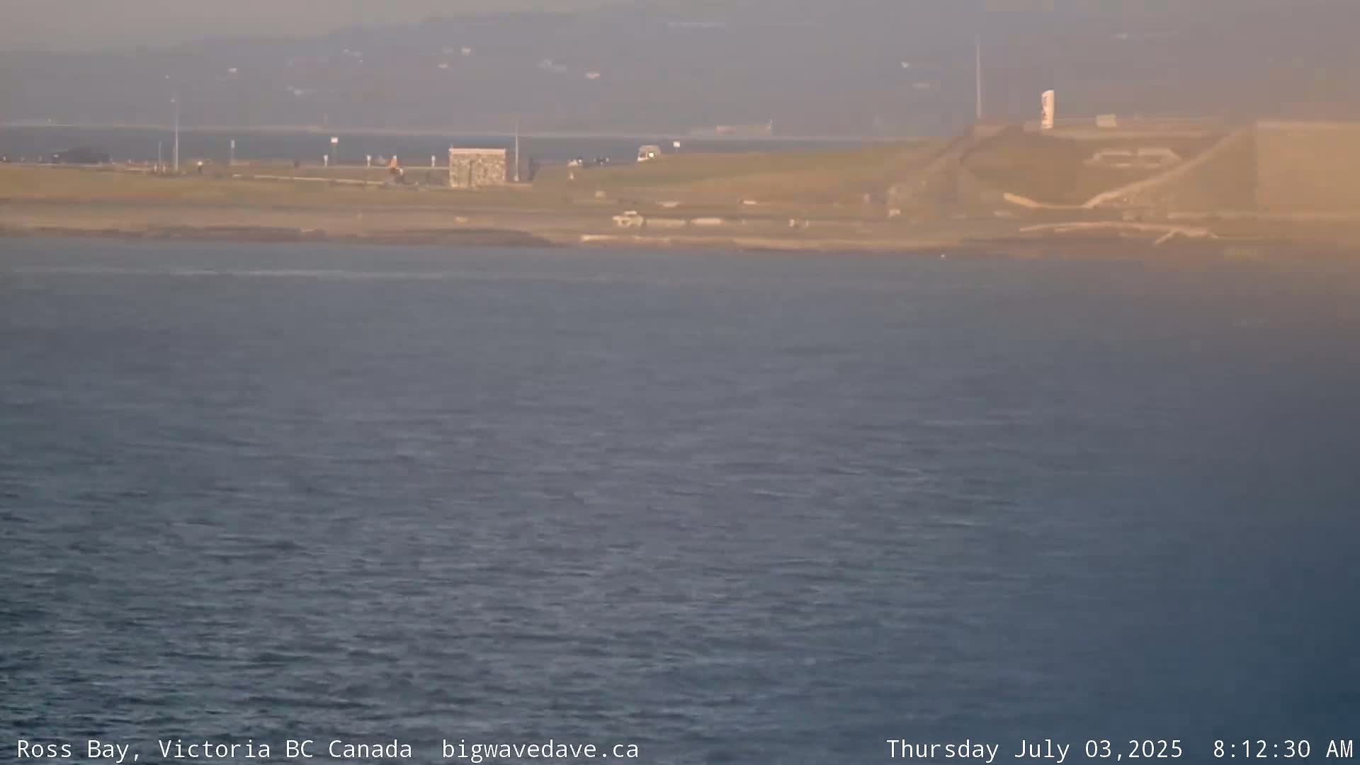 Fairfield District & Ross Bay Pasific & Trail Island Live Cam - Fairfield,  Victoria, Capital Regional District, British Columbia, Canada