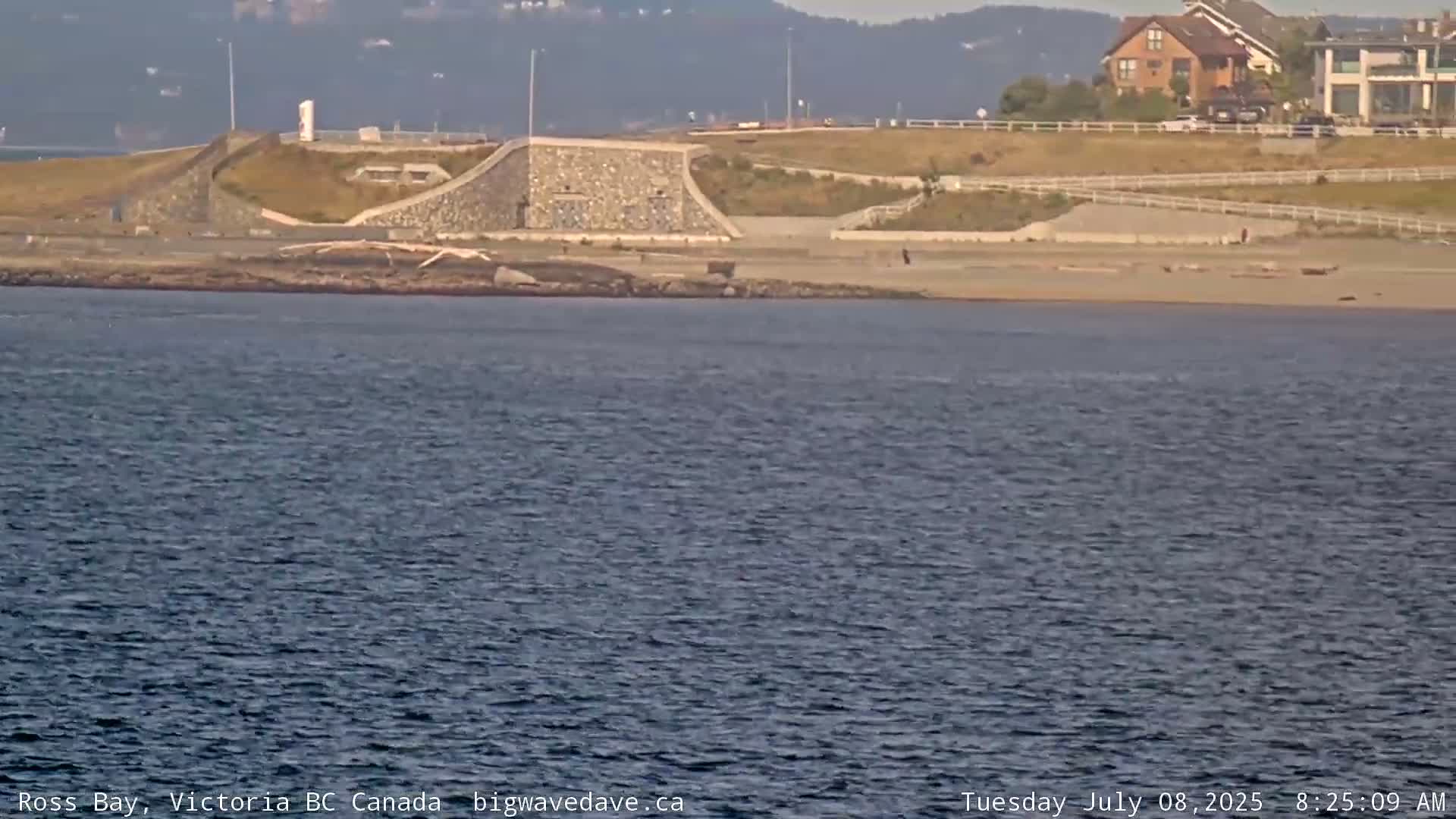 Fairfield District & Ross Bay Pasific & Trail Island Live Cam - Fairfield,  Victoria, Capital Regional District, British Columbia, Canada