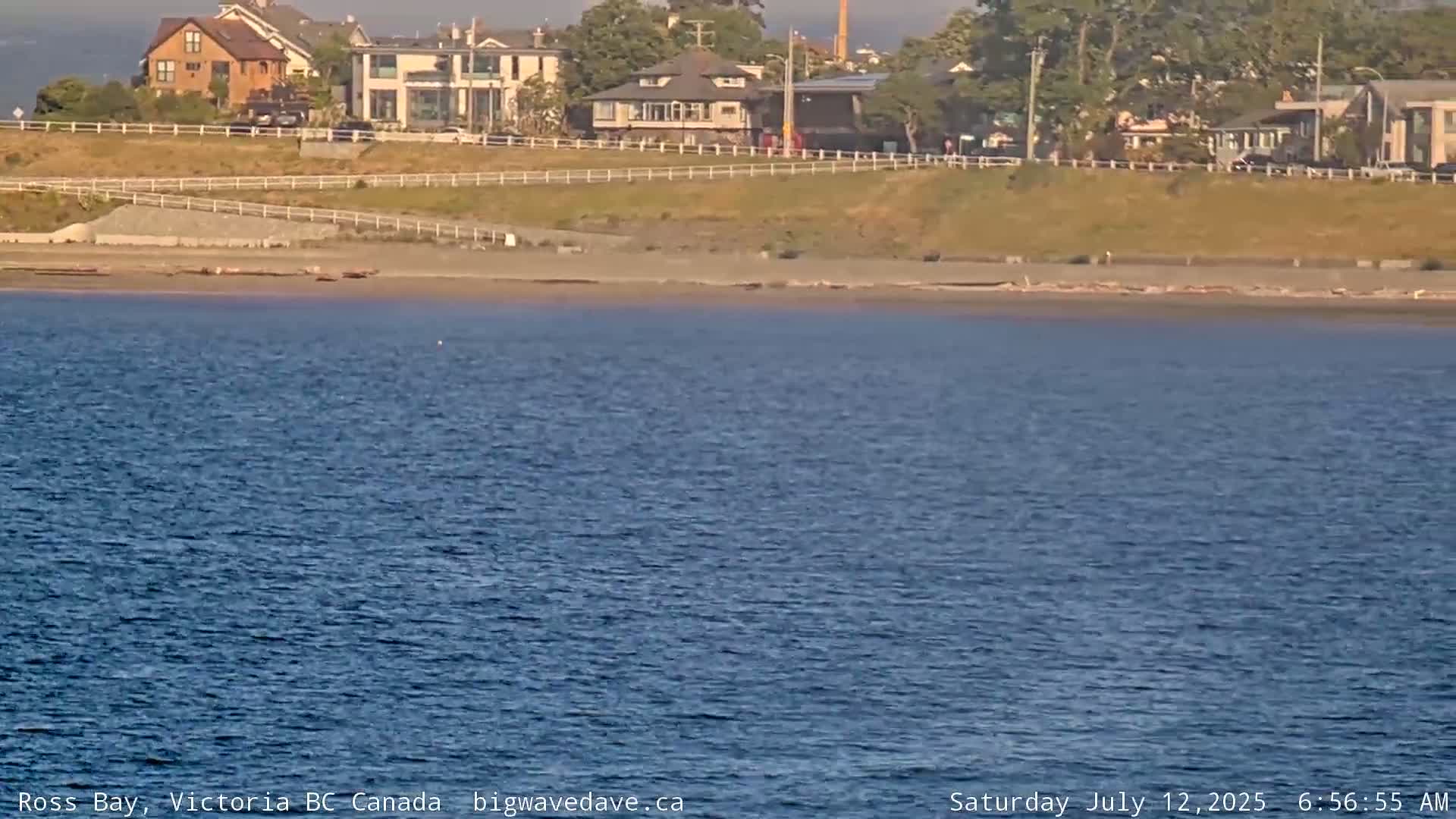 Fairfield District & Ross Bay Pasific & Trail Island Live Cam - Fairfield,  Victoria, Capital Regional District, British Columbia, Canada