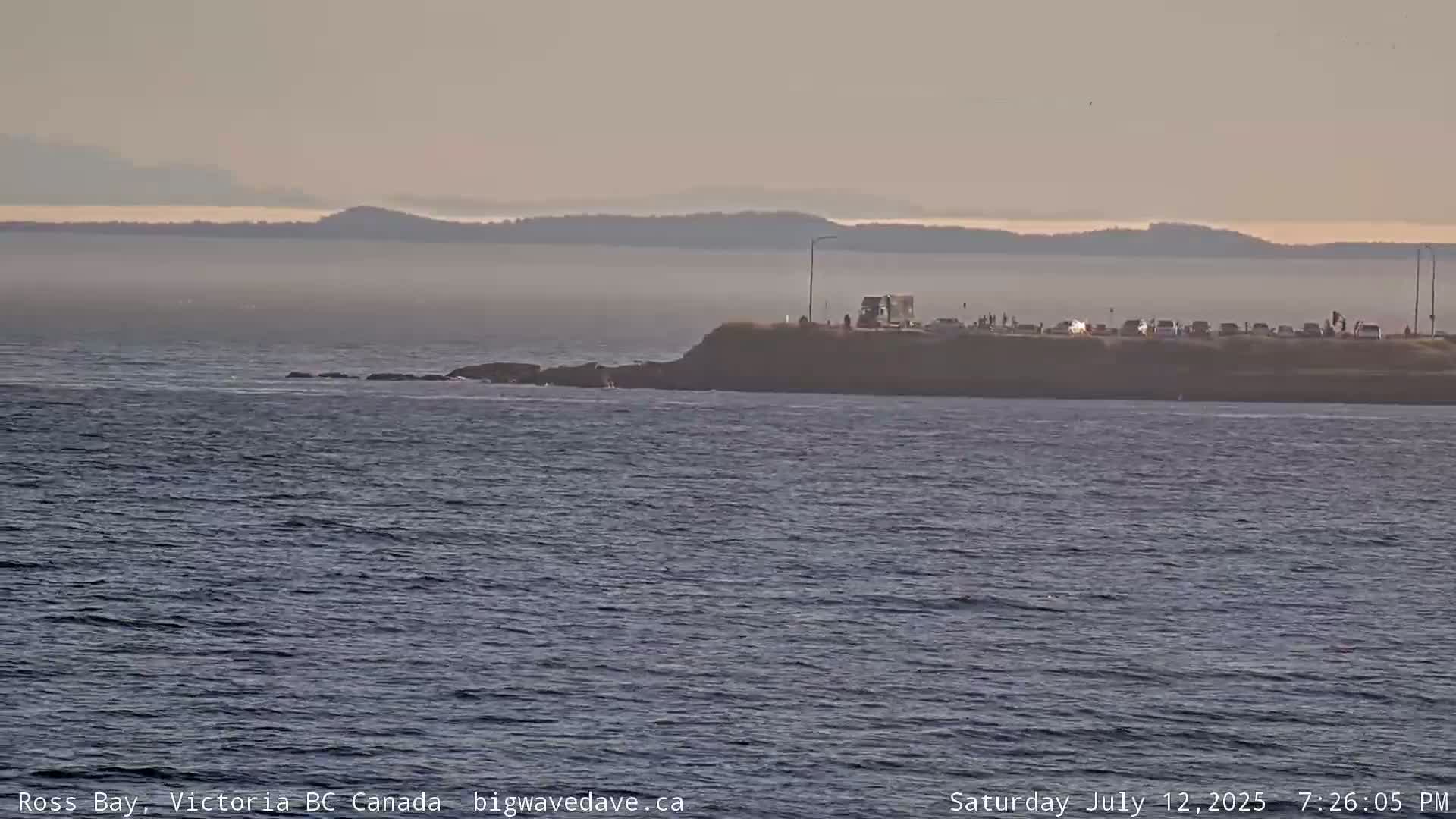 Fairfield District & Ross Bay Pasific & Trail Island Live Cam - Fairfield,  Victoria, Capital Regional District, British Columbia, Canada