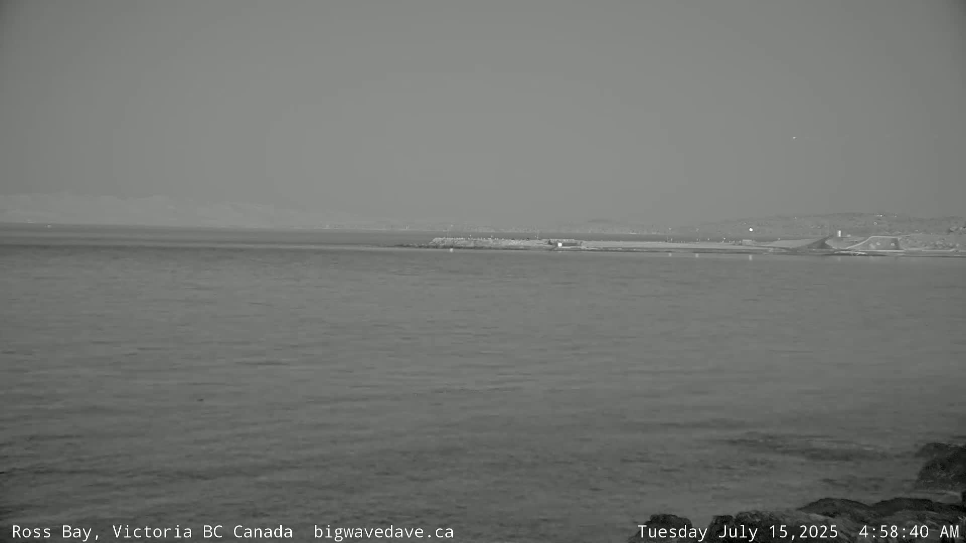 Fairfield District & Ross Bay Pasific & Trail Island Live Cam - Fairfield,  Victoria, Capital Regional District, British Columbia, Canada