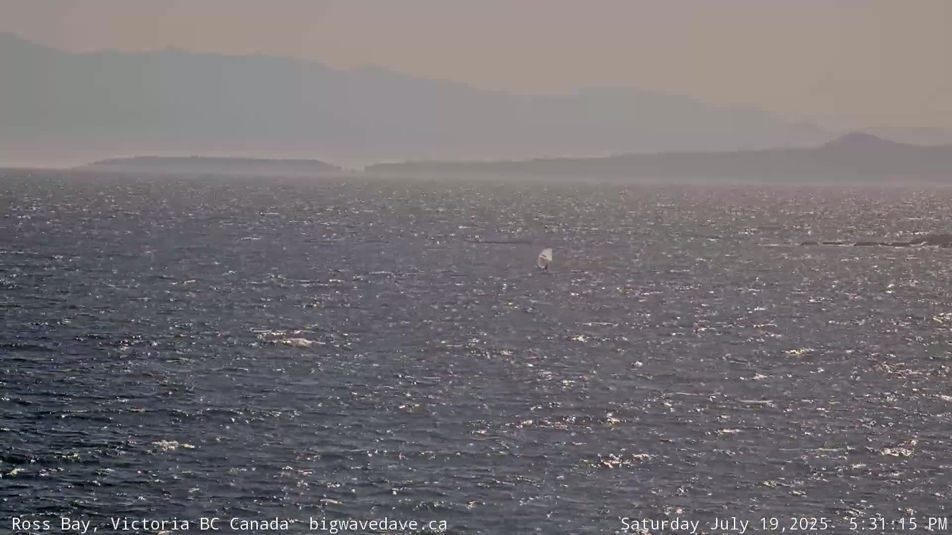 Fairfield District & Ross Bay Pasific & Trail Island Live Cam - Fairfield,  Victoria, Capital Regional District, British Columbia, Canada