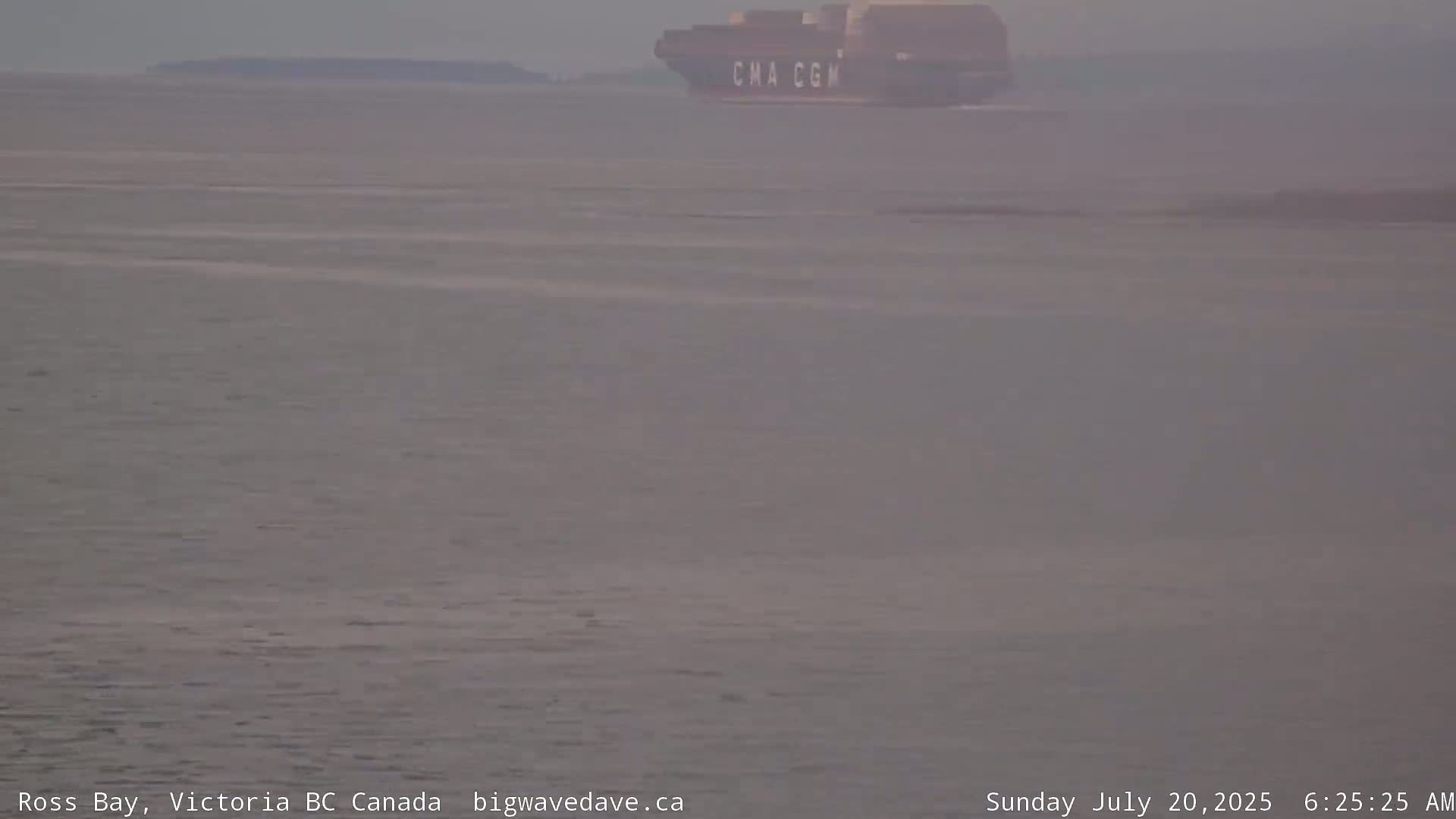 Fairfield District & Ross Bay Pasific & Trail Island Live Cam - Fairfield,  Victoria, Capital Regional District, British Columbia, Canada