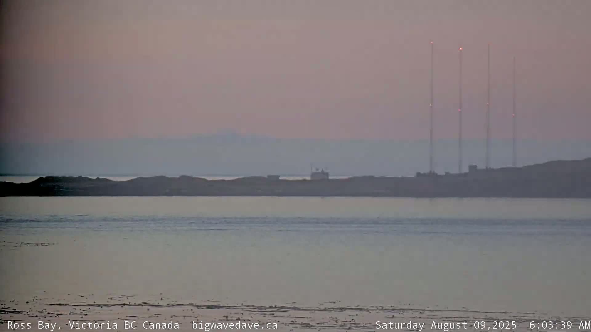 Fairfield District & Ross Bay Pasific & Trail Island Live Cam - Fairfield,  Victoria, Capital Regional District, British Columbia, Canada