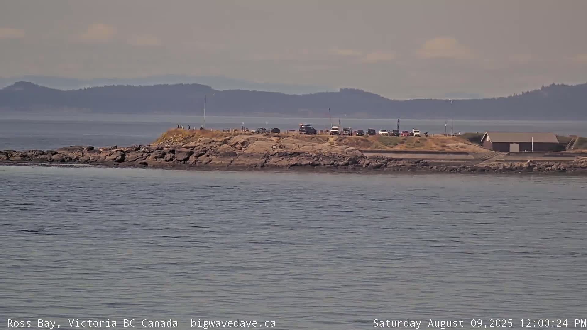 Fairfield District & Ross Bay Pasific & Trail Island Live Cam - Fairfield,  Victoria, Capital Regional District, British Columbia, Canada