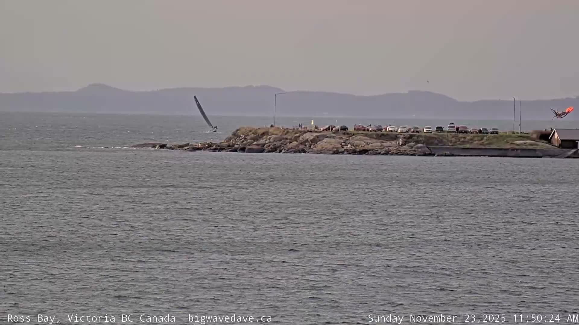 Fairfield District & Ross Bay Pasific & Trail Island Live Cam - Fairfield,  Victoria, Capital Regional District, British Columbia, Canada