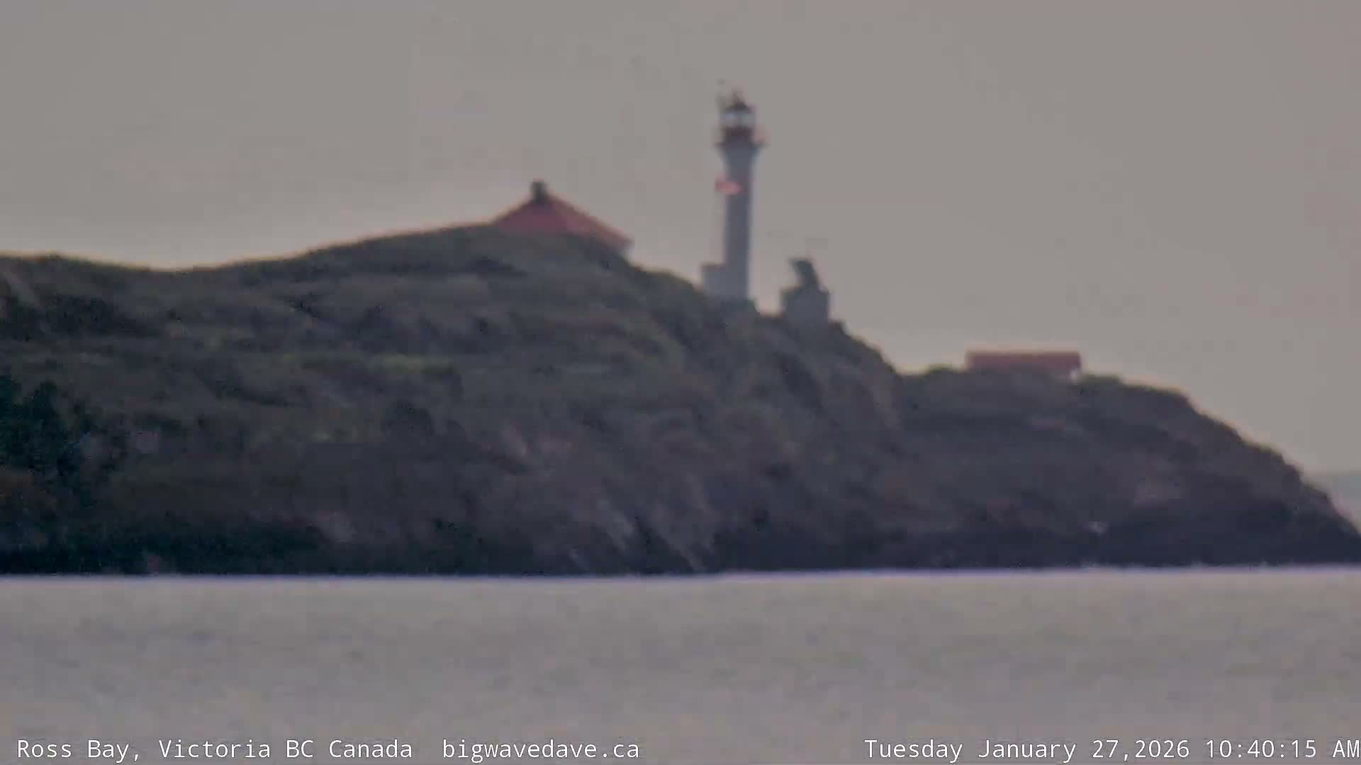 Fairfield District & Ross Bay Pasific & Trail Island Live Cam - Fairfield,  Victoria, Capital Regional District, British Columbia, Canada