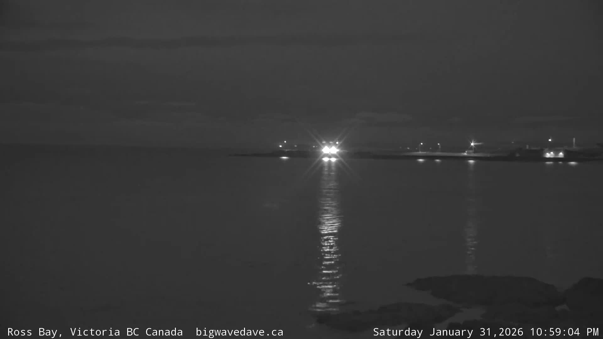 Fairfield District & Ross Bay Pasific & Trail Island Live Cam - Fairfield,  Victoria, Capital Regional District, British Columbia, Canada