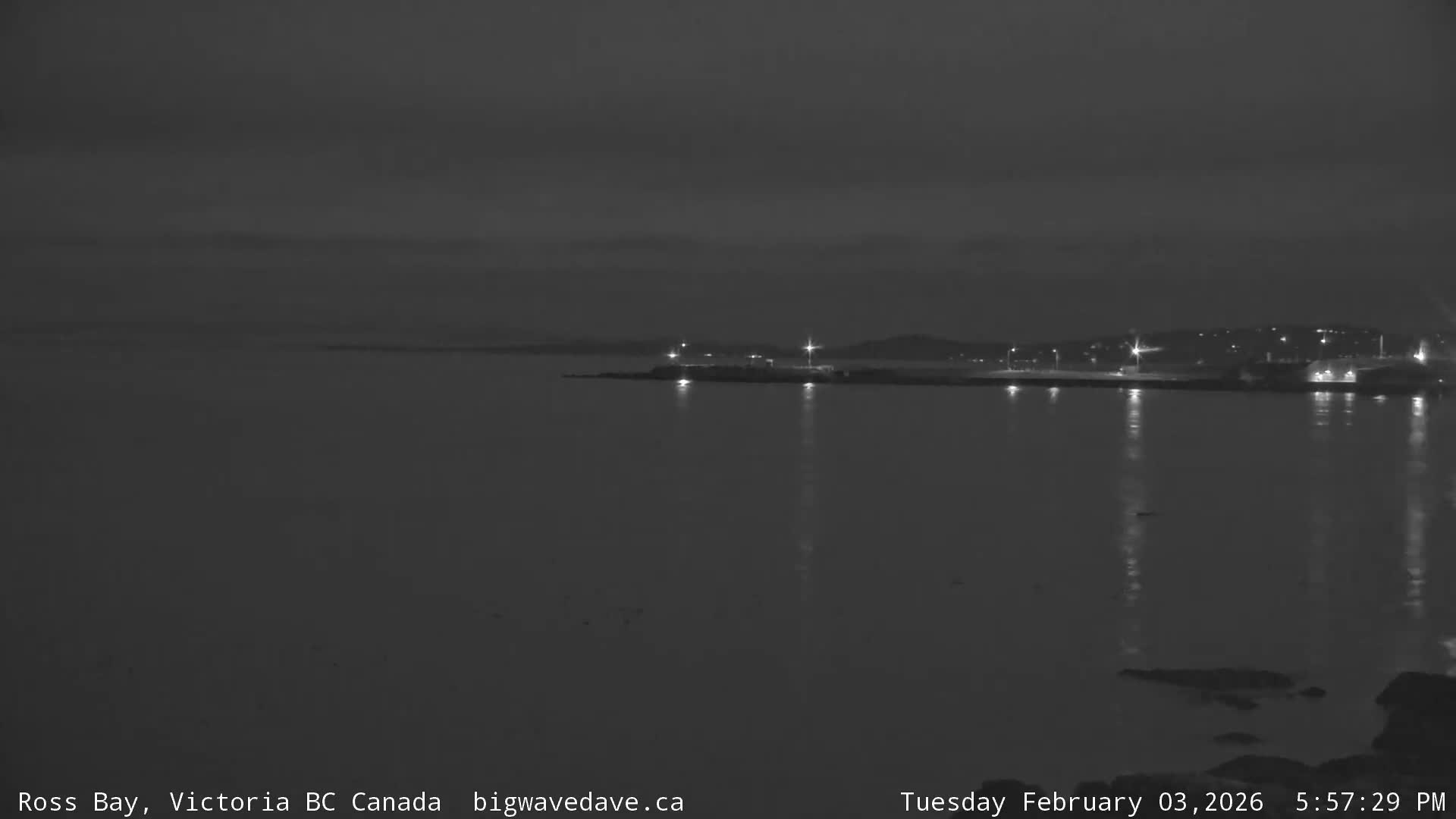 Fairfield District & Ross Bay Pasific & Trail Island Live Cam - Fairfield,  Victoria, Capital Regional District, British Columbia, Canada