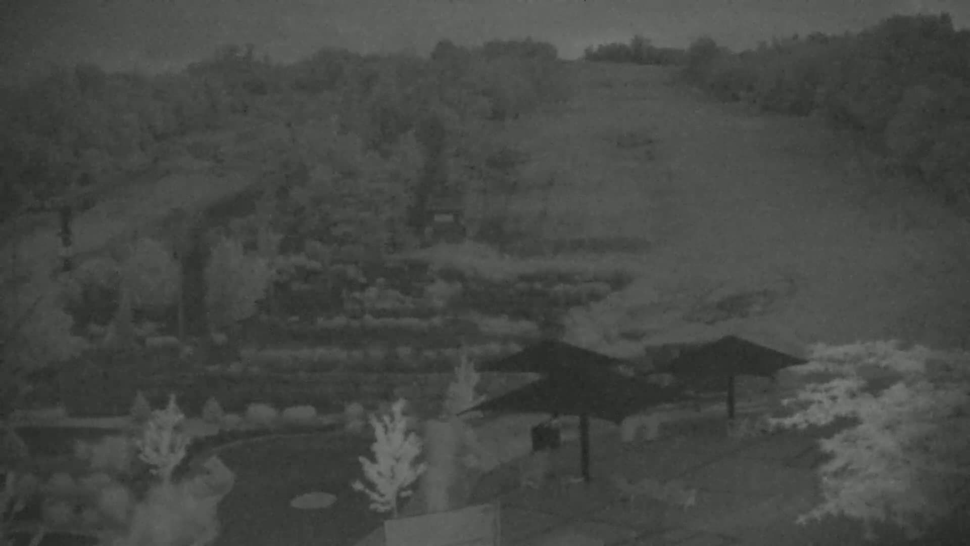 Blue Mountain Village Base Ski Slope and Ropeway Live Cam - Collingwood, Blue Mountains, Simcoe, Ontario, Canada
