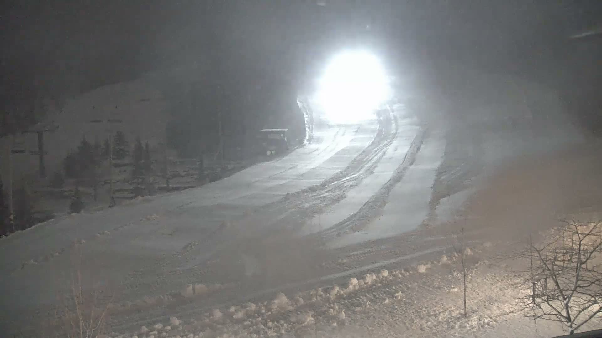 Blue Mountain Village Base Ski Slope and Ropeway Live Cam - Collingwood, Blue Mountains, Simcoe, Ontario, Canada