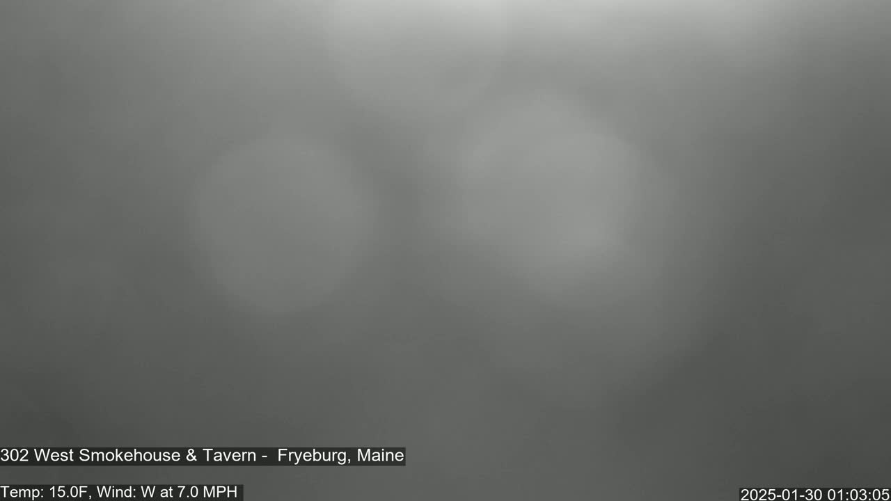 Fryeburg Conway Common Landstate Forest Live Cam- Maine, USA