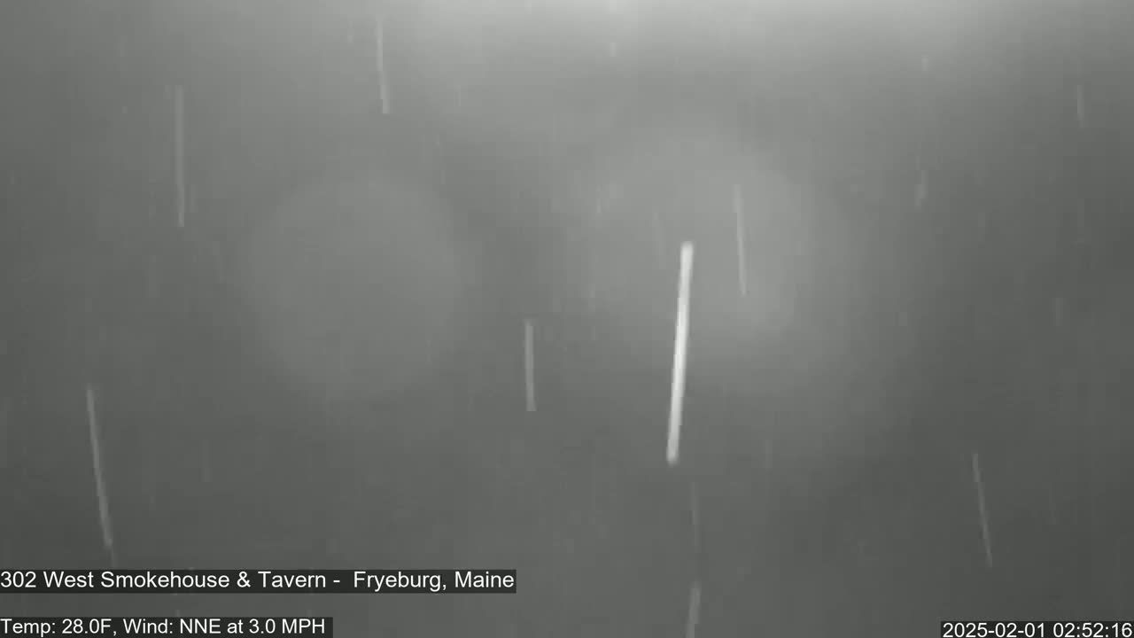 Fryeburg Conway Common Landstate Forest Live Cam- Maine, USA