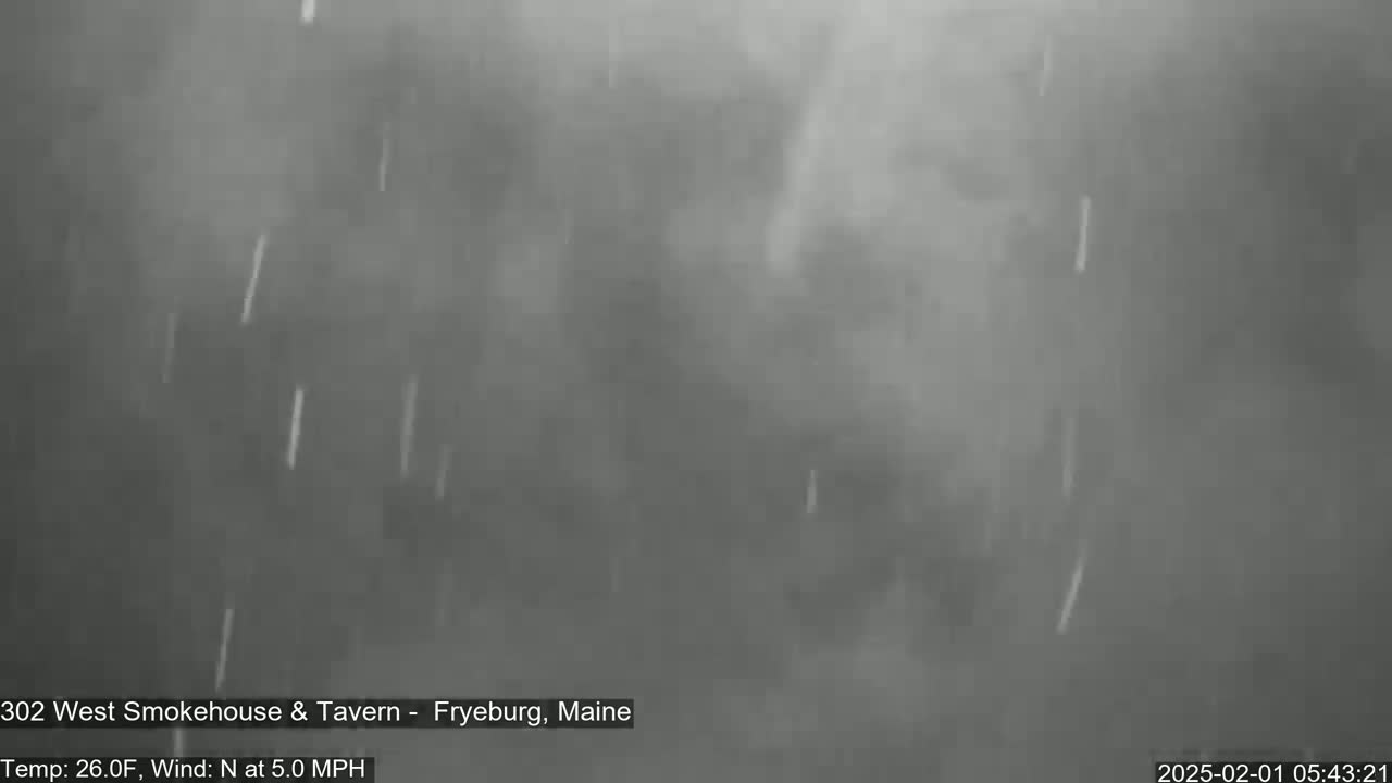 Fryeburg Conway Common Landstate Forest Live Cam- Maine, USA