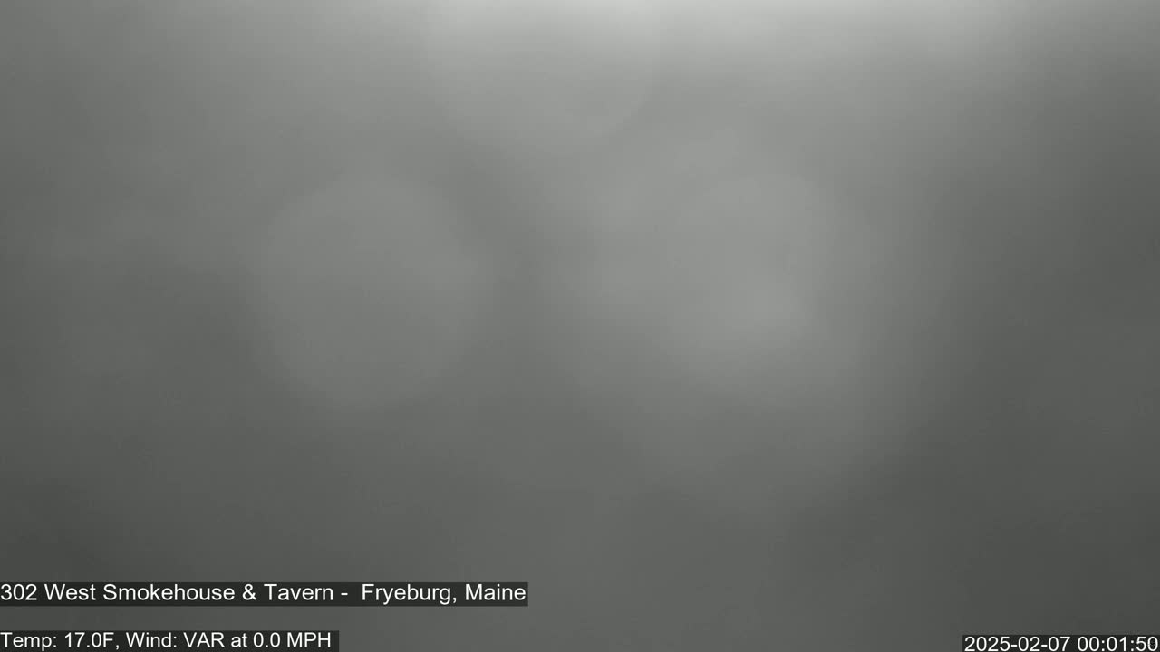Fryeburg Conway Common Landstate Forest Live Cam- Maine, USA