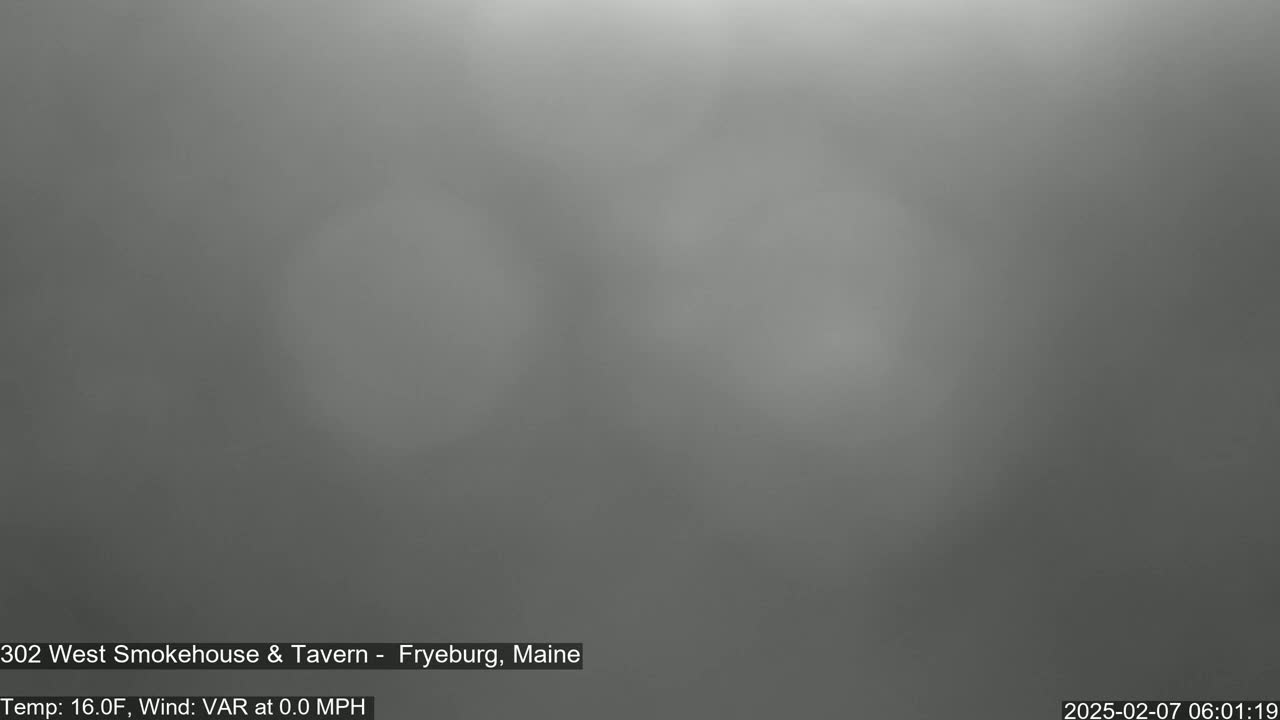 Fryeburg Conway Common Landstate Forest Live Cam- Maine, USA