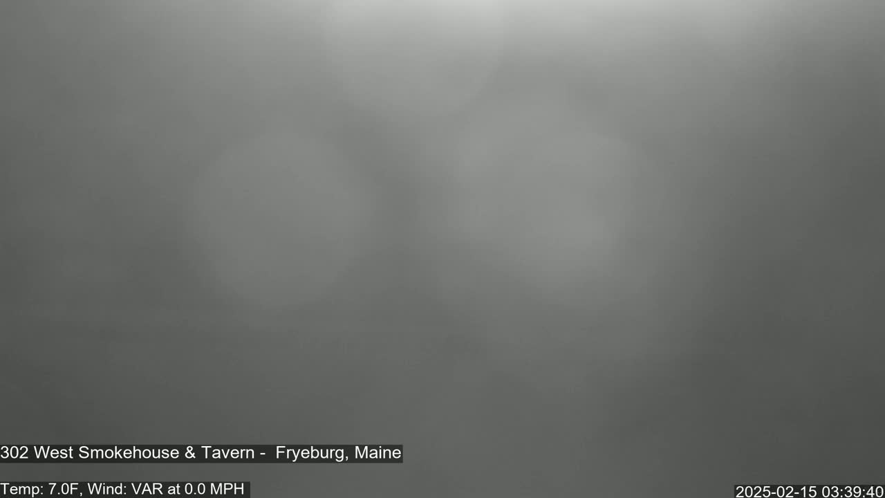 A gray, foggy scene is visible.