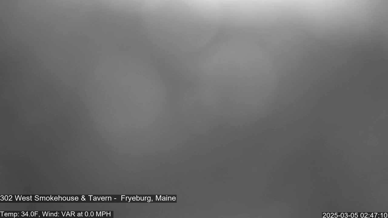 A blurry, gray image shows an overcast sky with no discernible features.