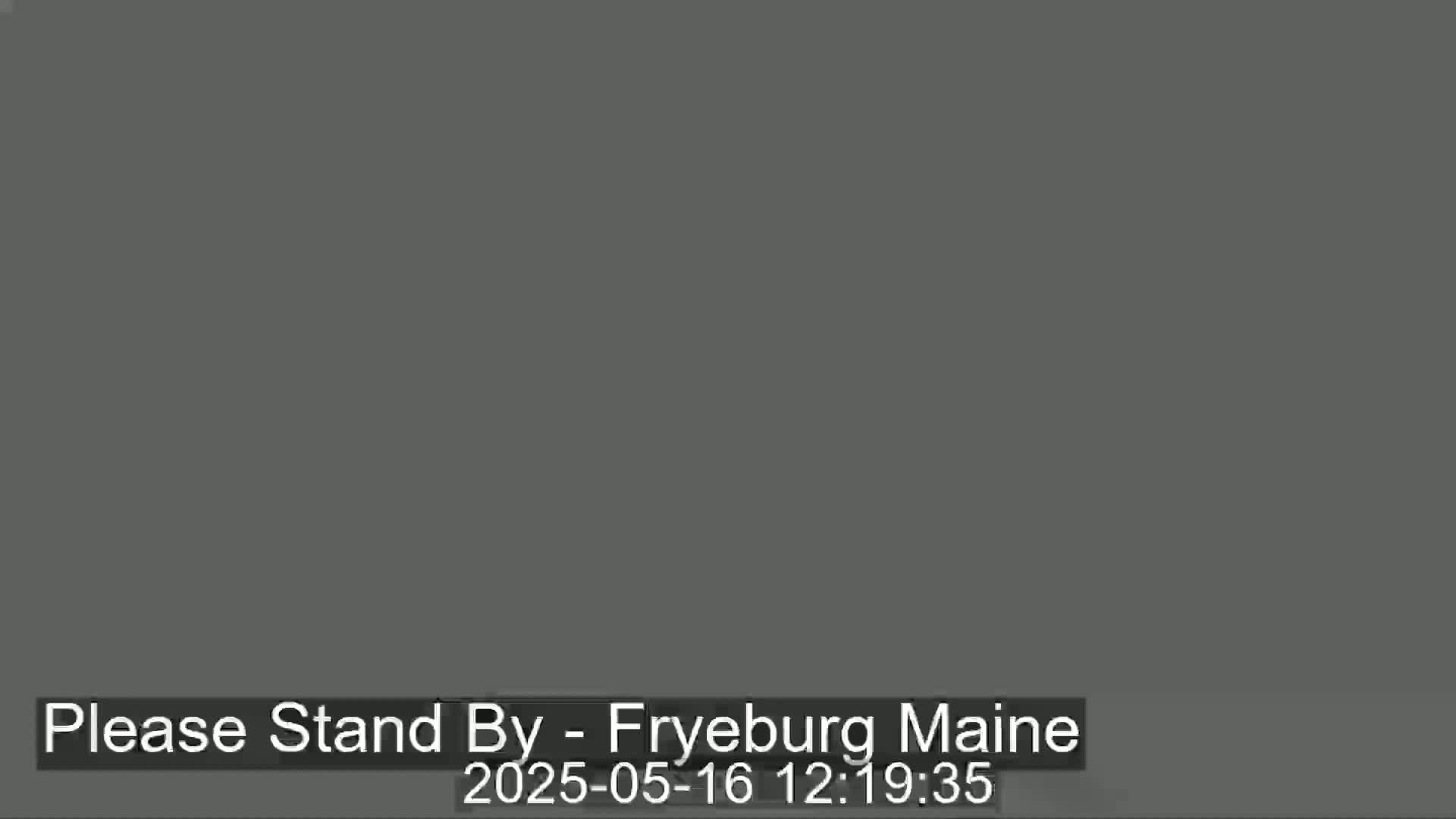 The image is a solid dark gray screen.