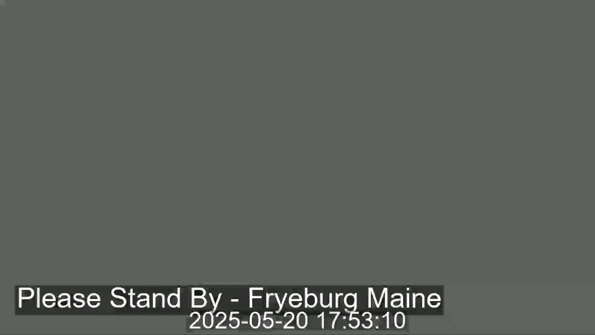 Fryeburg Conway Common Landstate Forest Live Cam- Maine, USA