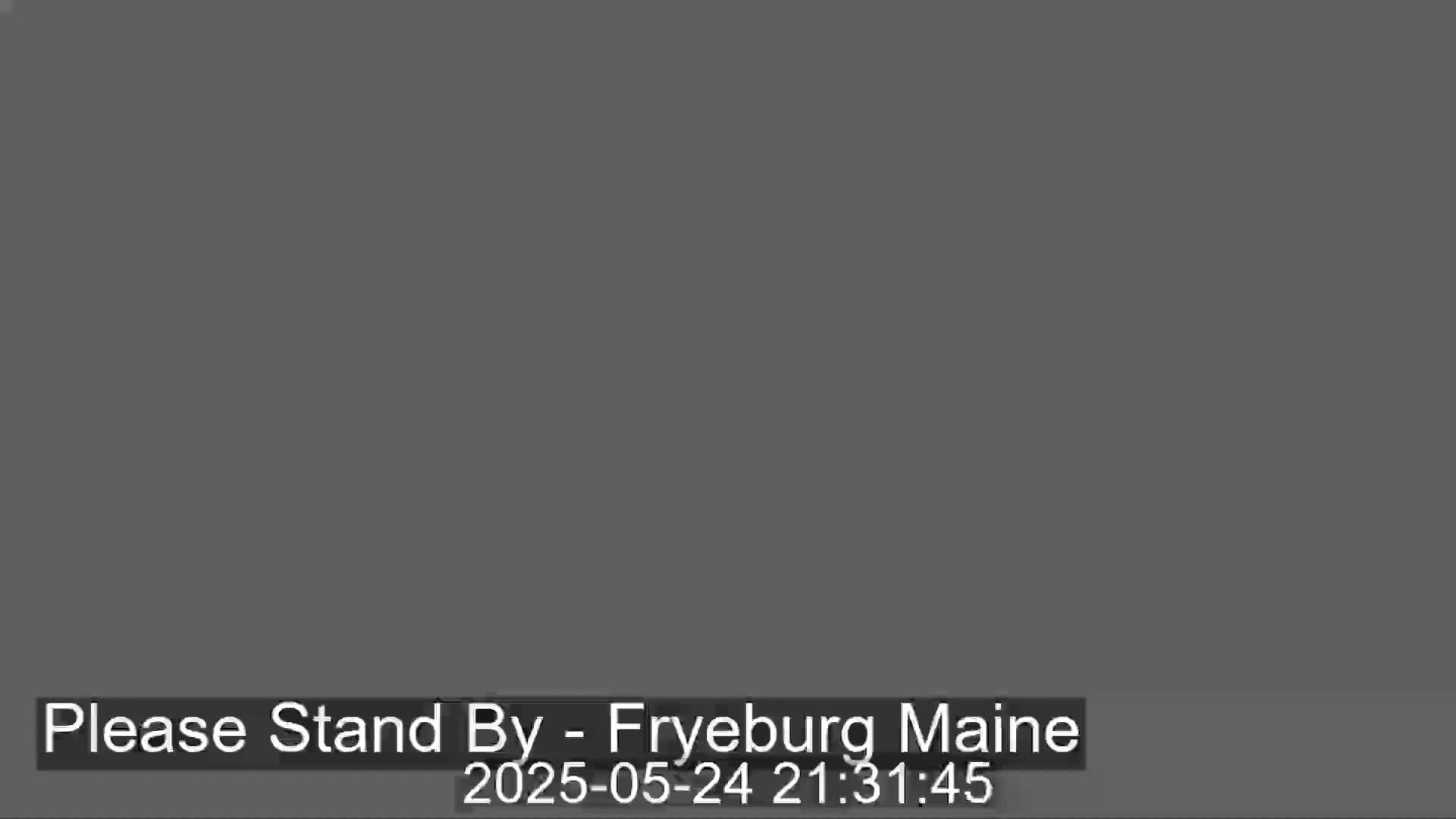 Fryeburg Conway Common Landstate Forest Live Cam- Maine, USA