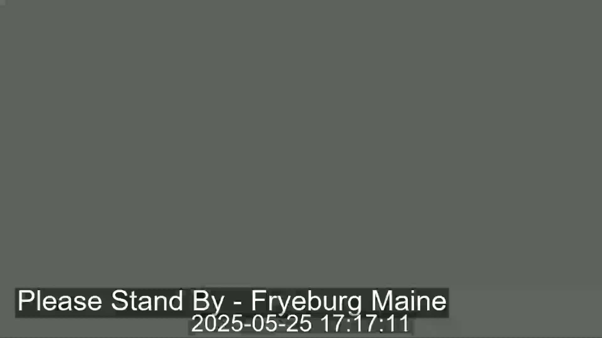 Fryeburg Conway Common Landstate Forest Live Cam- Maine, USA