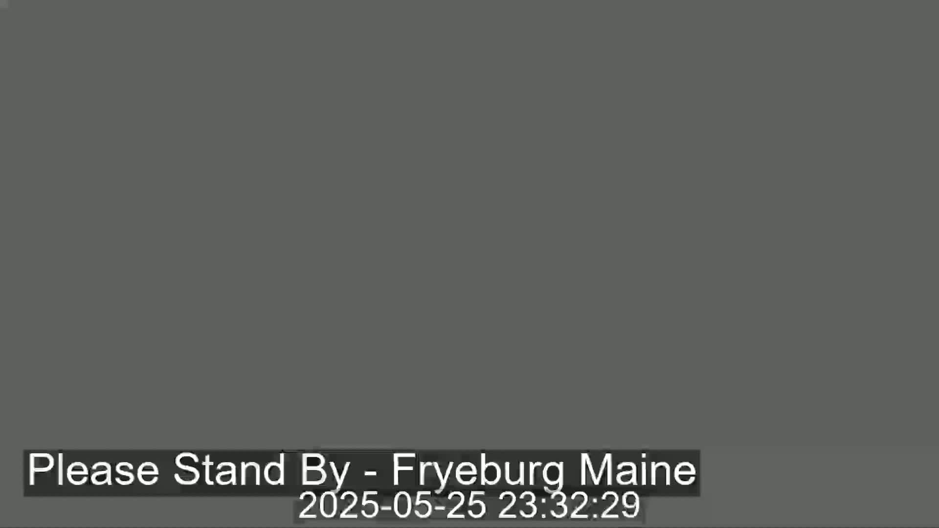 Fryeburg Conway Common Landstate Forest Live Cam- Maine, USA