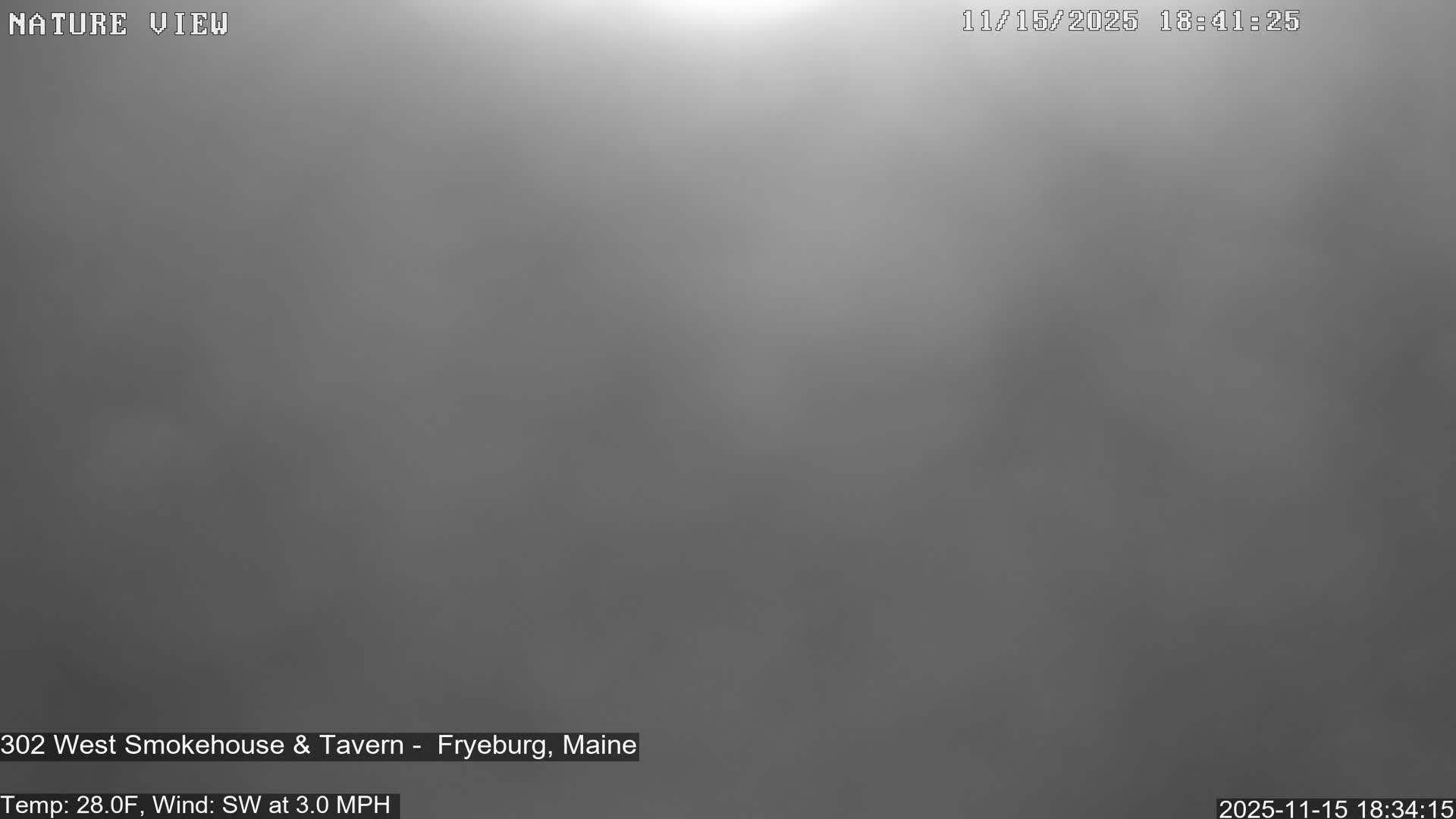Fryeburg Conway Common Landstate Forest Live Cam- Maine, USA