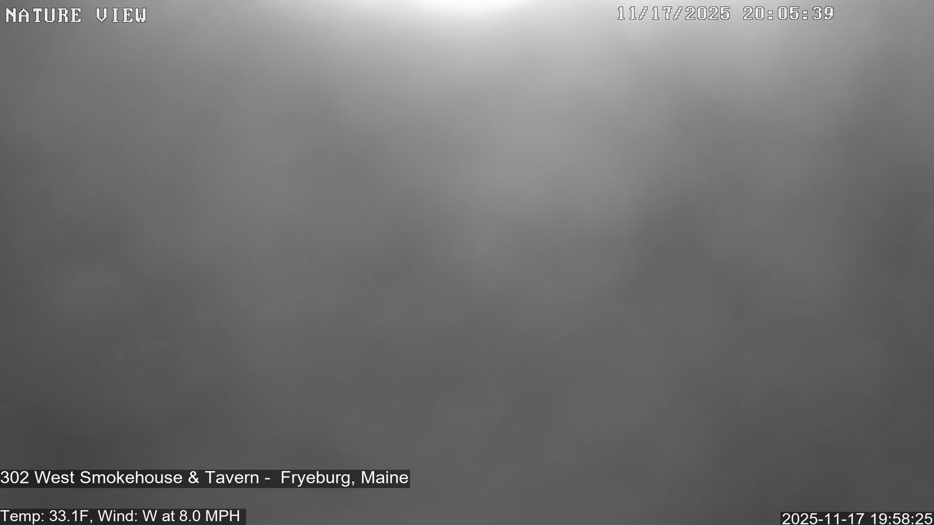 Fryeburg Conway Common Landstate Forest Live Cam- Maine, USA