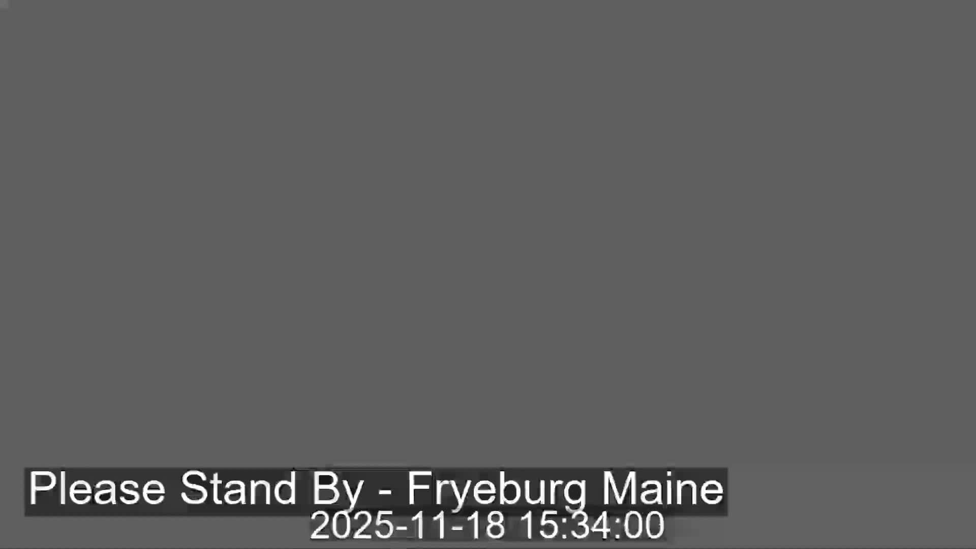 Fryeburg Conway Common Landstate Forest Live Cam- Maine, USA