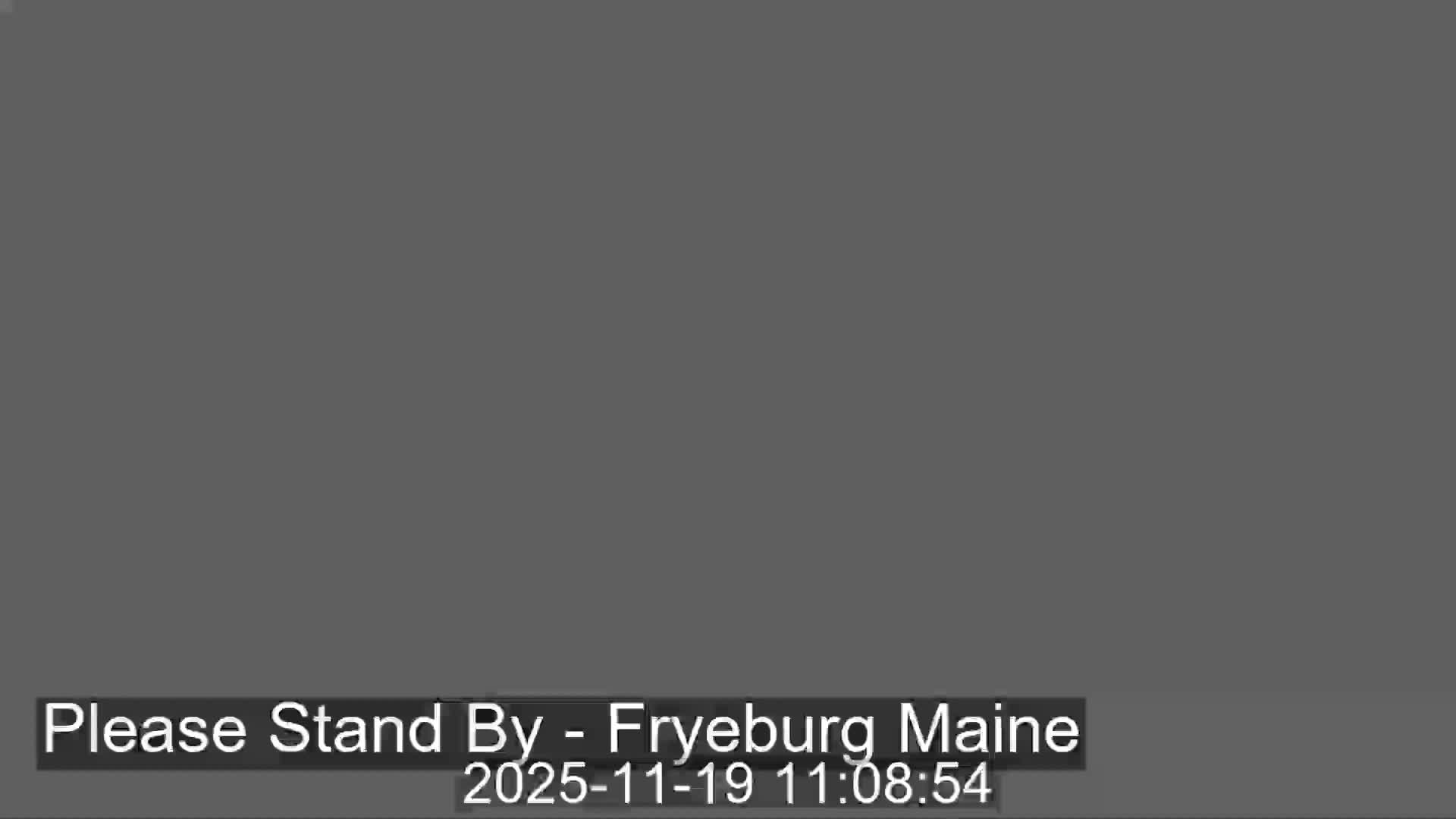Fryeburg Conway Common Landstate Forest Live Cam- Maine, USA